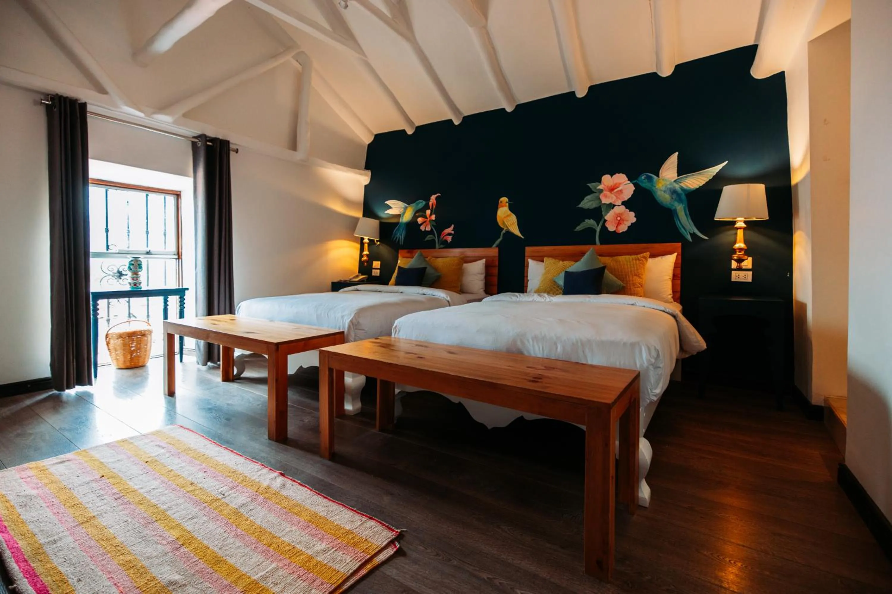 Photo of the whole room, Bed in Tariq Boutique