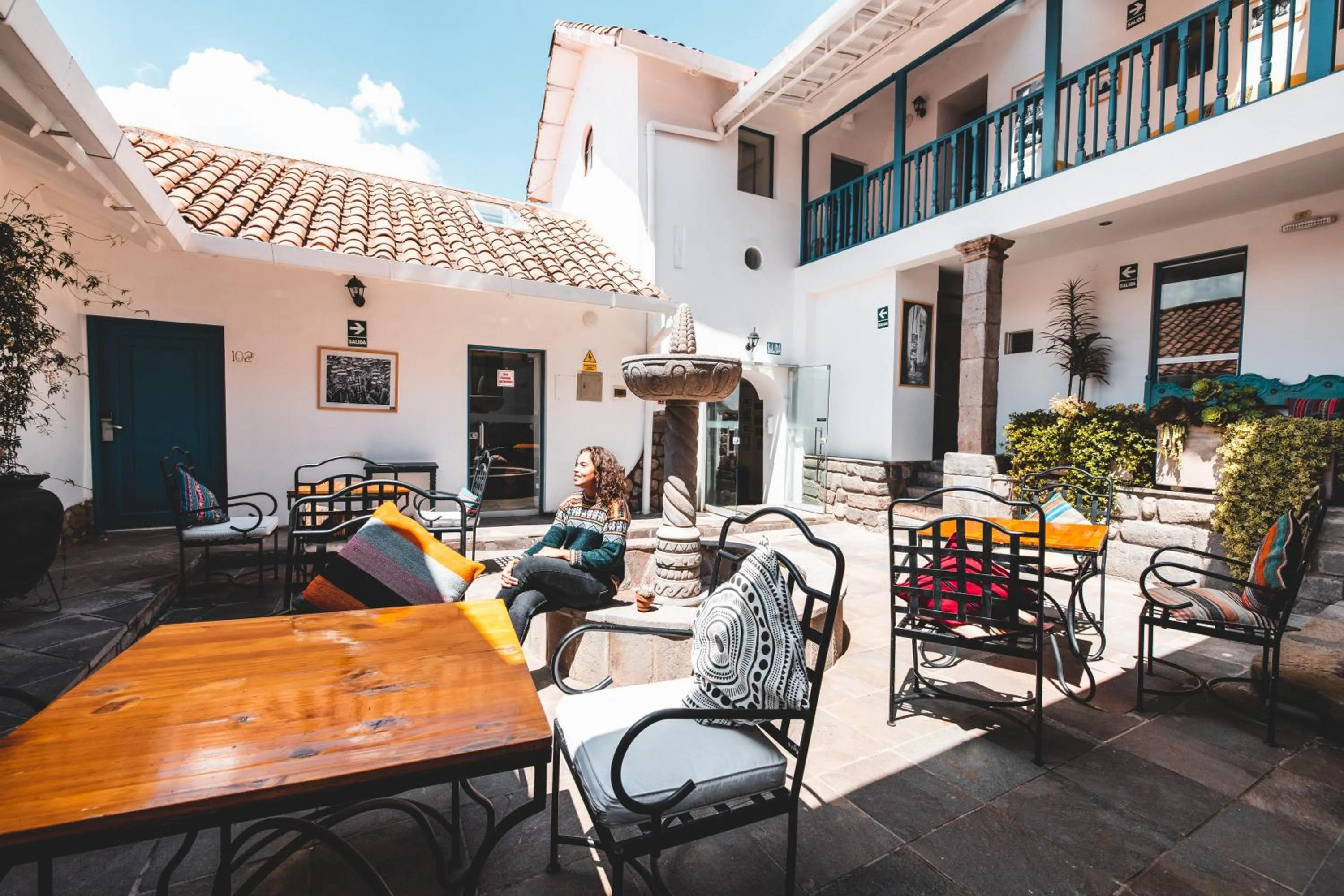 Patio in Tariq Boutique