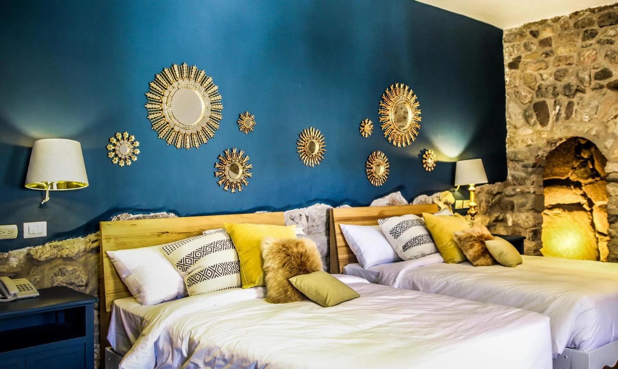 Bed in Tariq Boutique