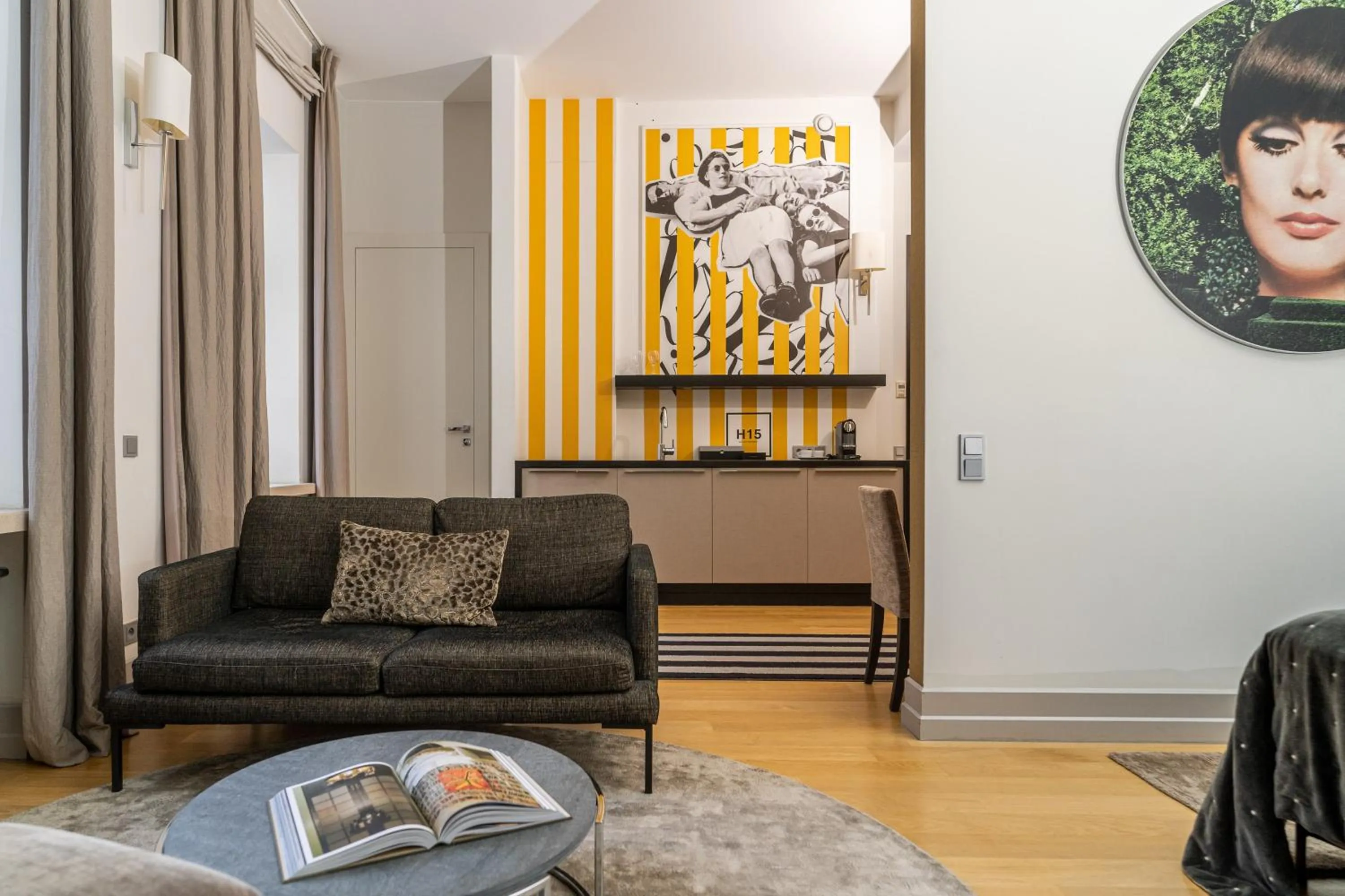 Bedroom in H15 Boutique Hotel, Warsaw, a Member of Design Hotels