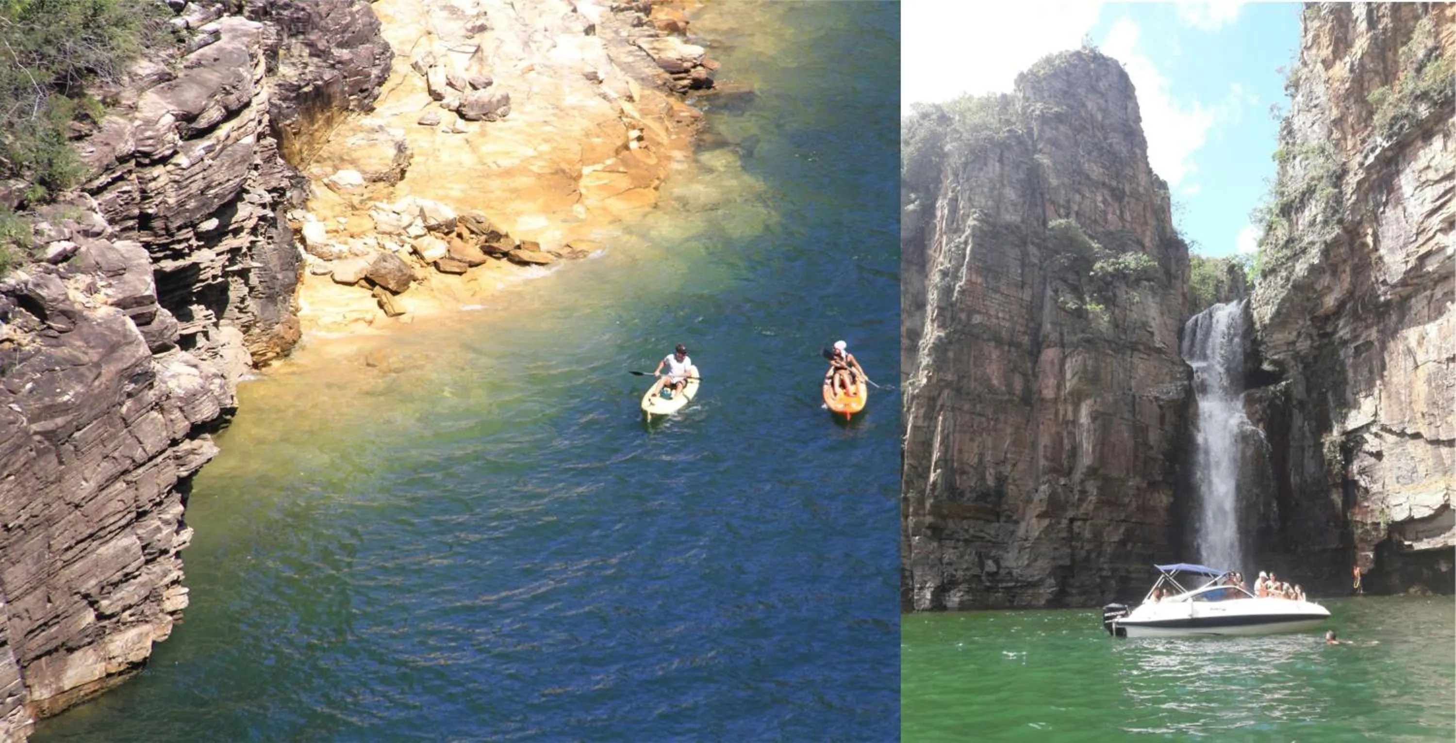 Canoeing in Pousada Sempre Viva