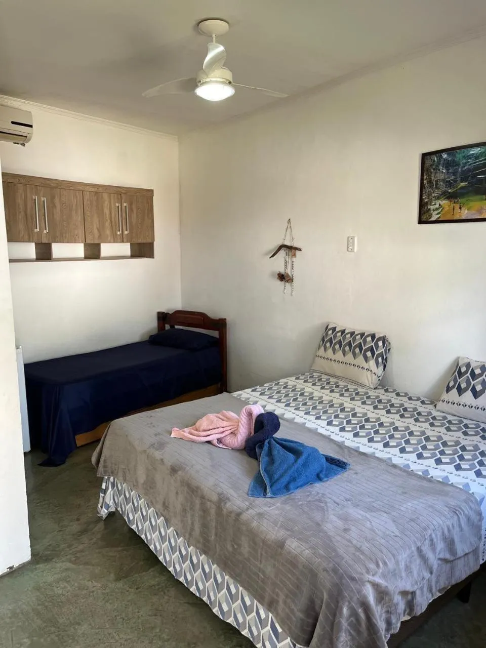 Bed in Pousada Sempre Viva