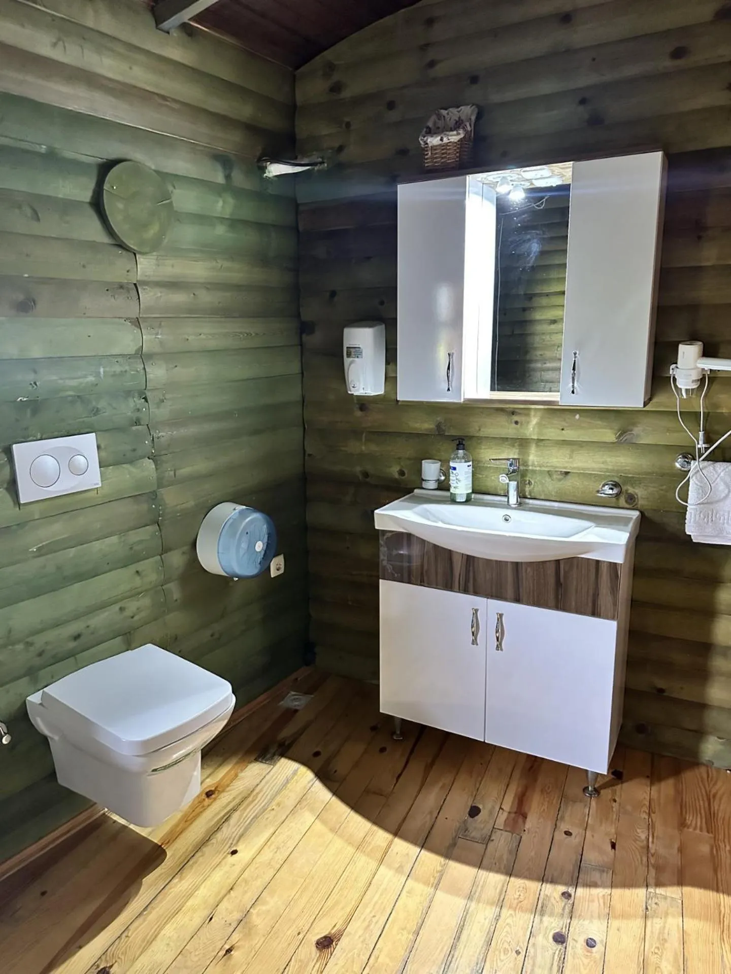 Toilet in Bahaus Resort