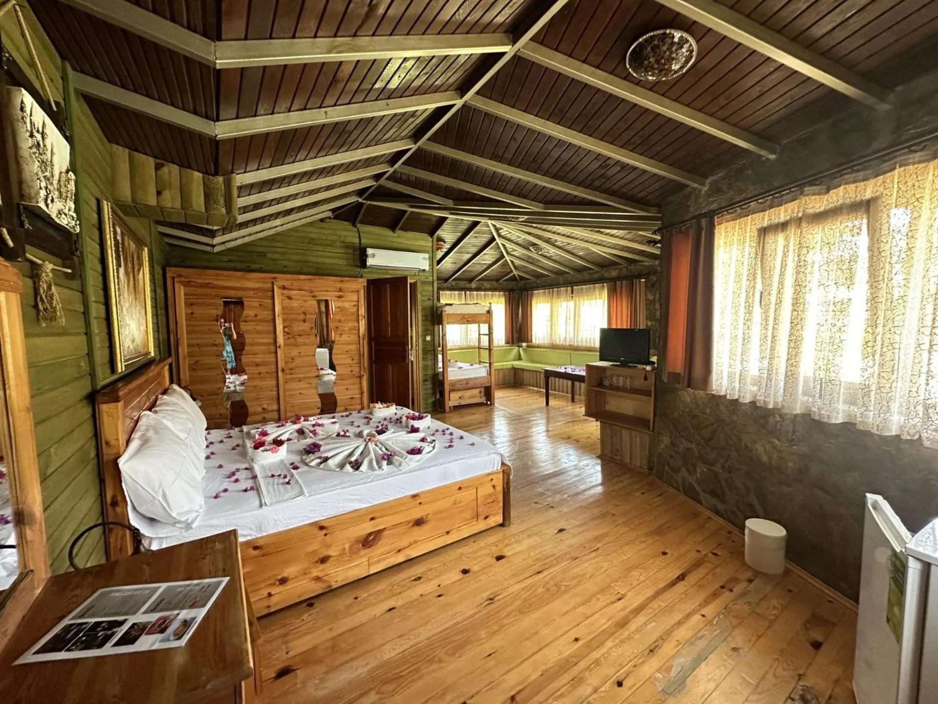 Bed in Bahaus Resort