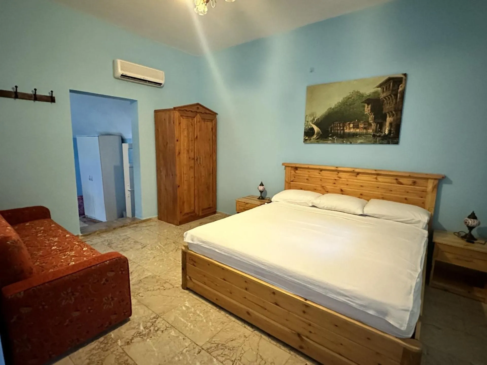 Bed in Bahaus Resort