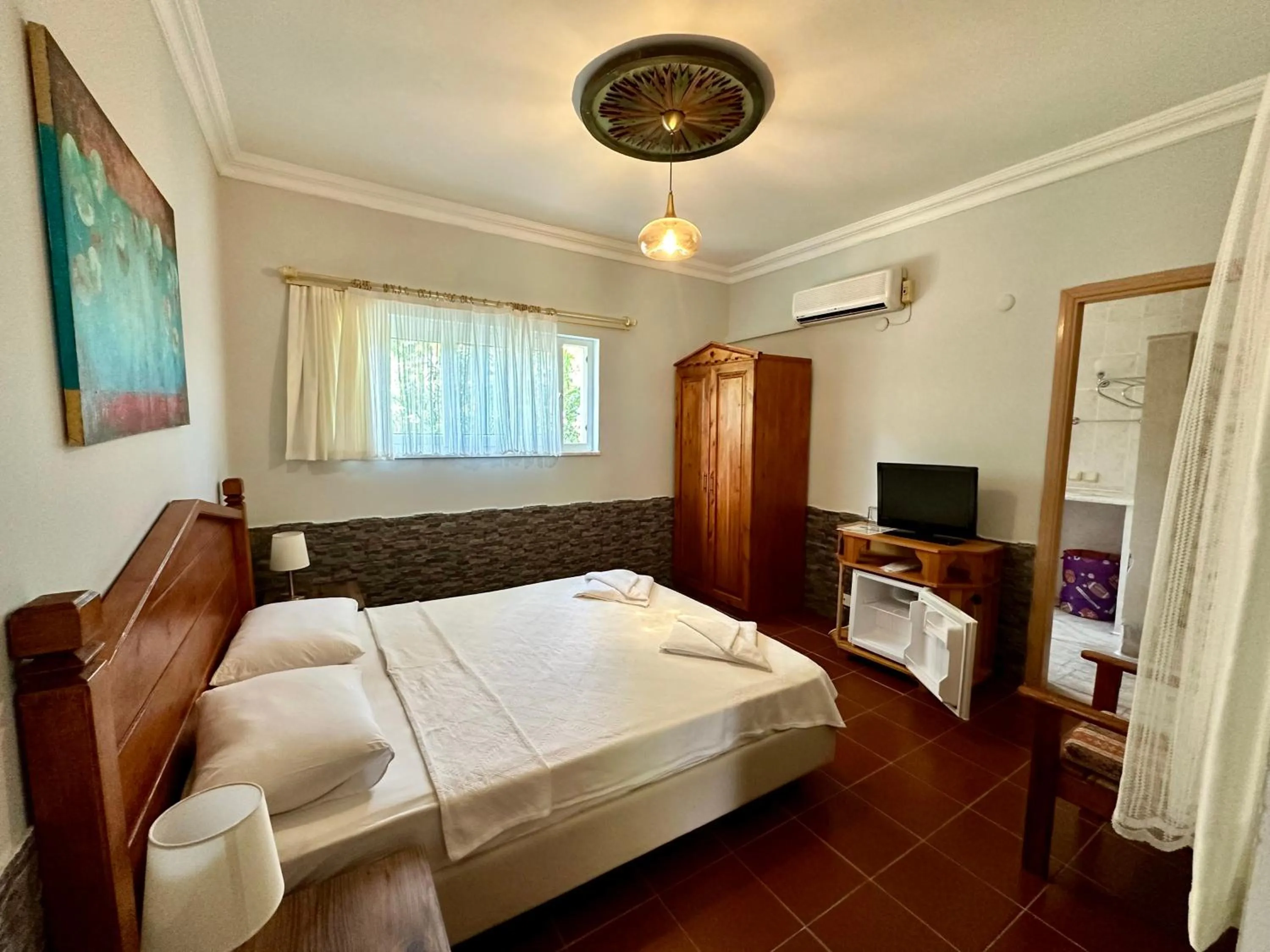 Bed in Bahaus Resort