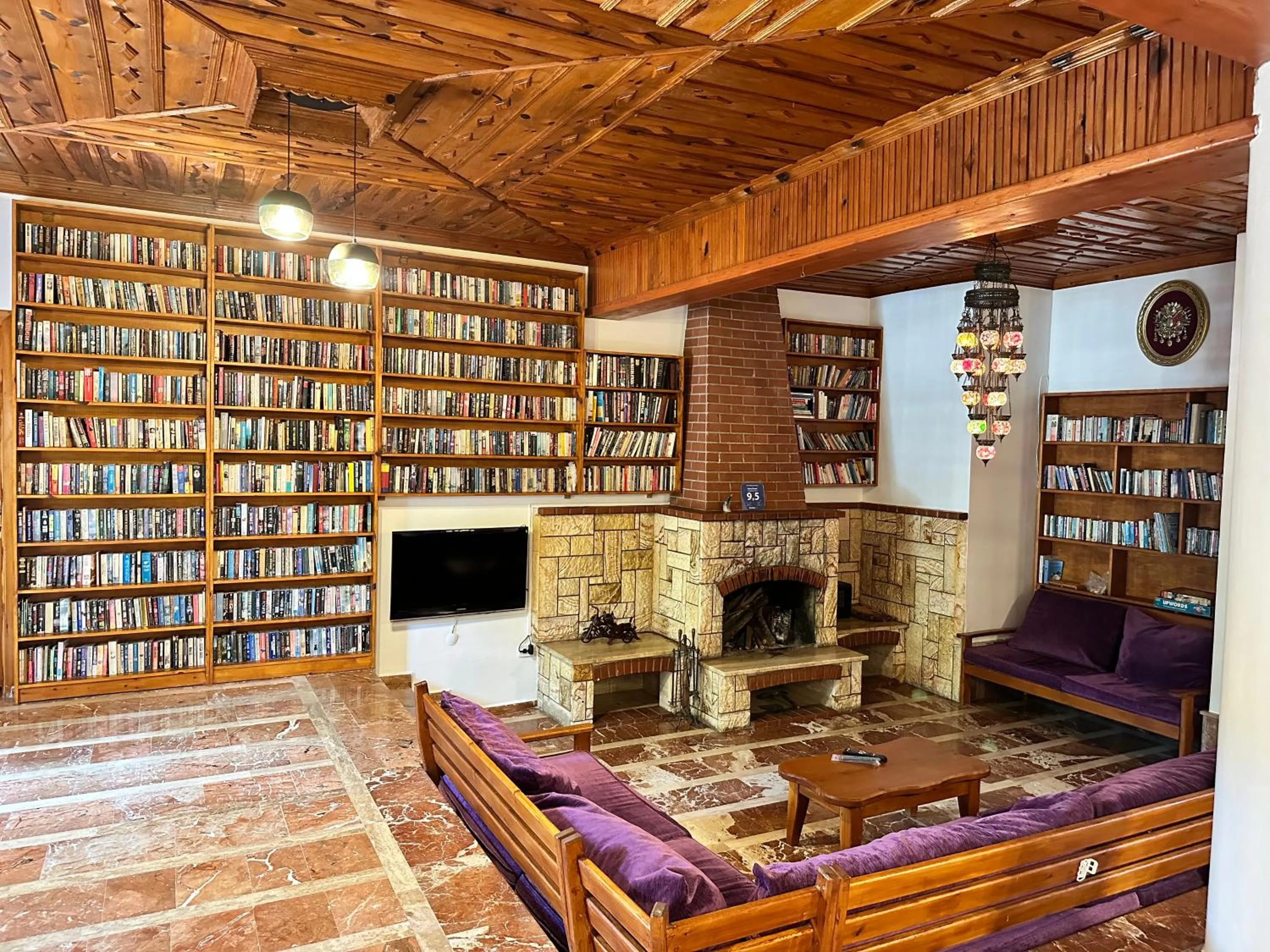 Library in Bahaus Resort