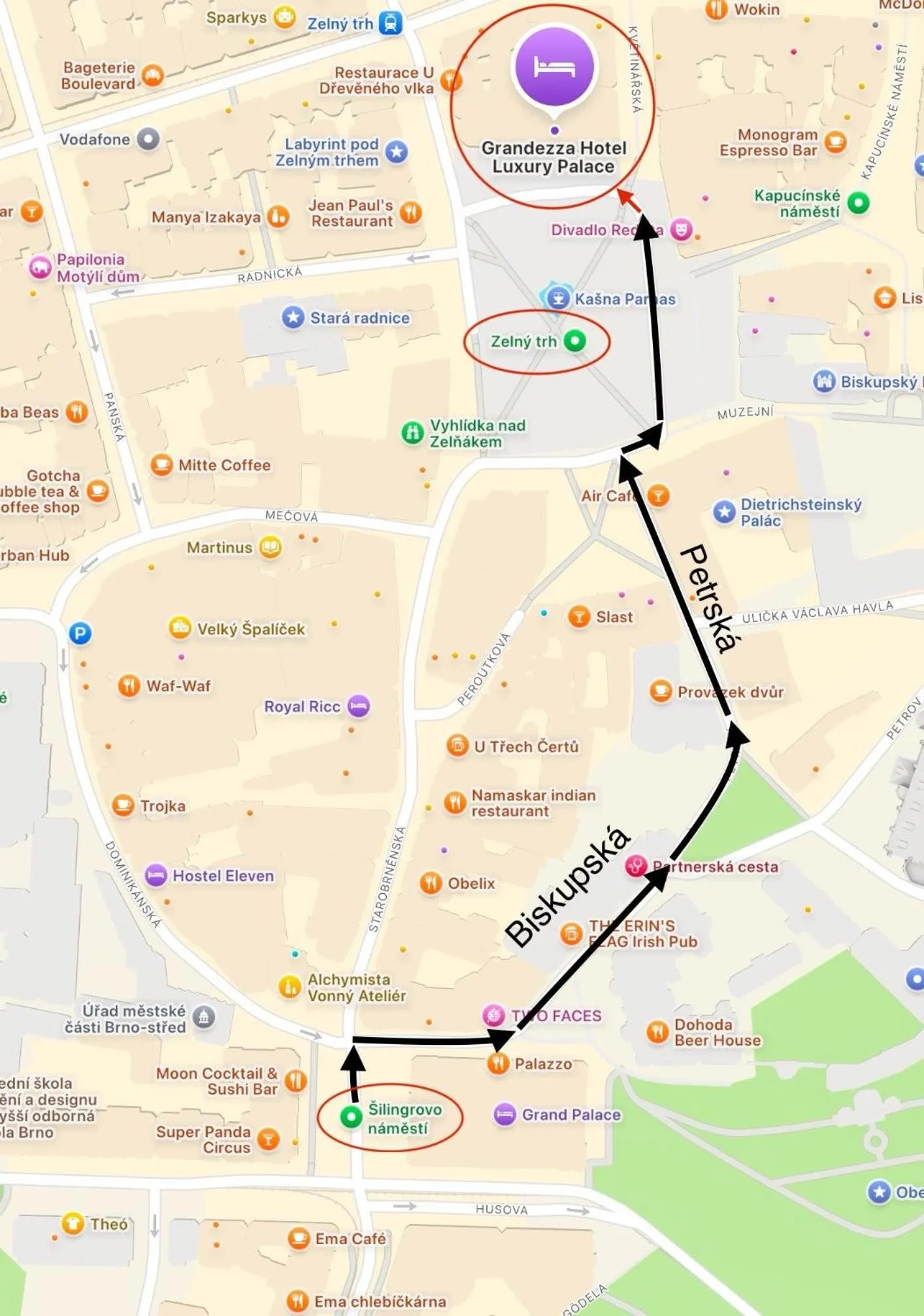 Off site in Grandezza Hotel Luxury Palace