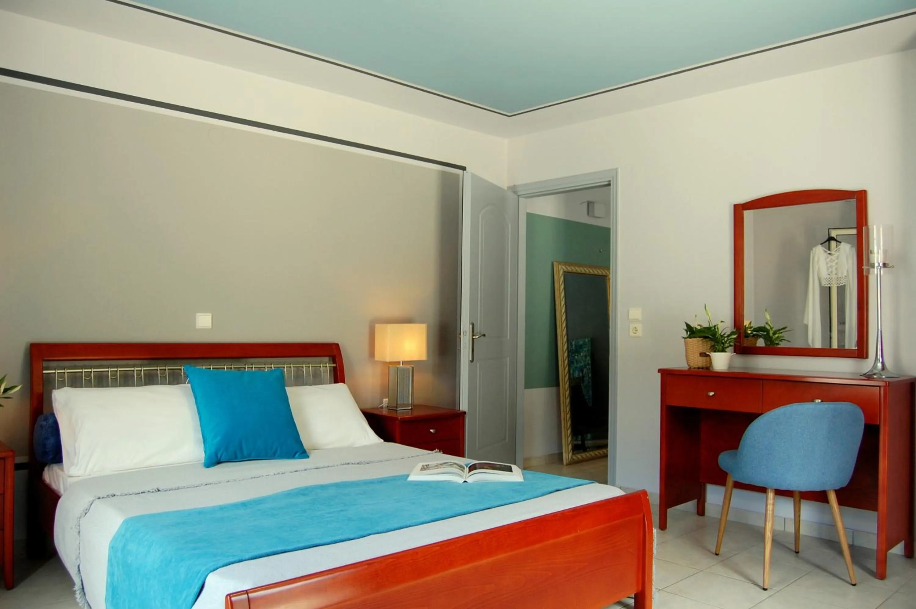 Bedroom in Alkyoni Apartments & Studios