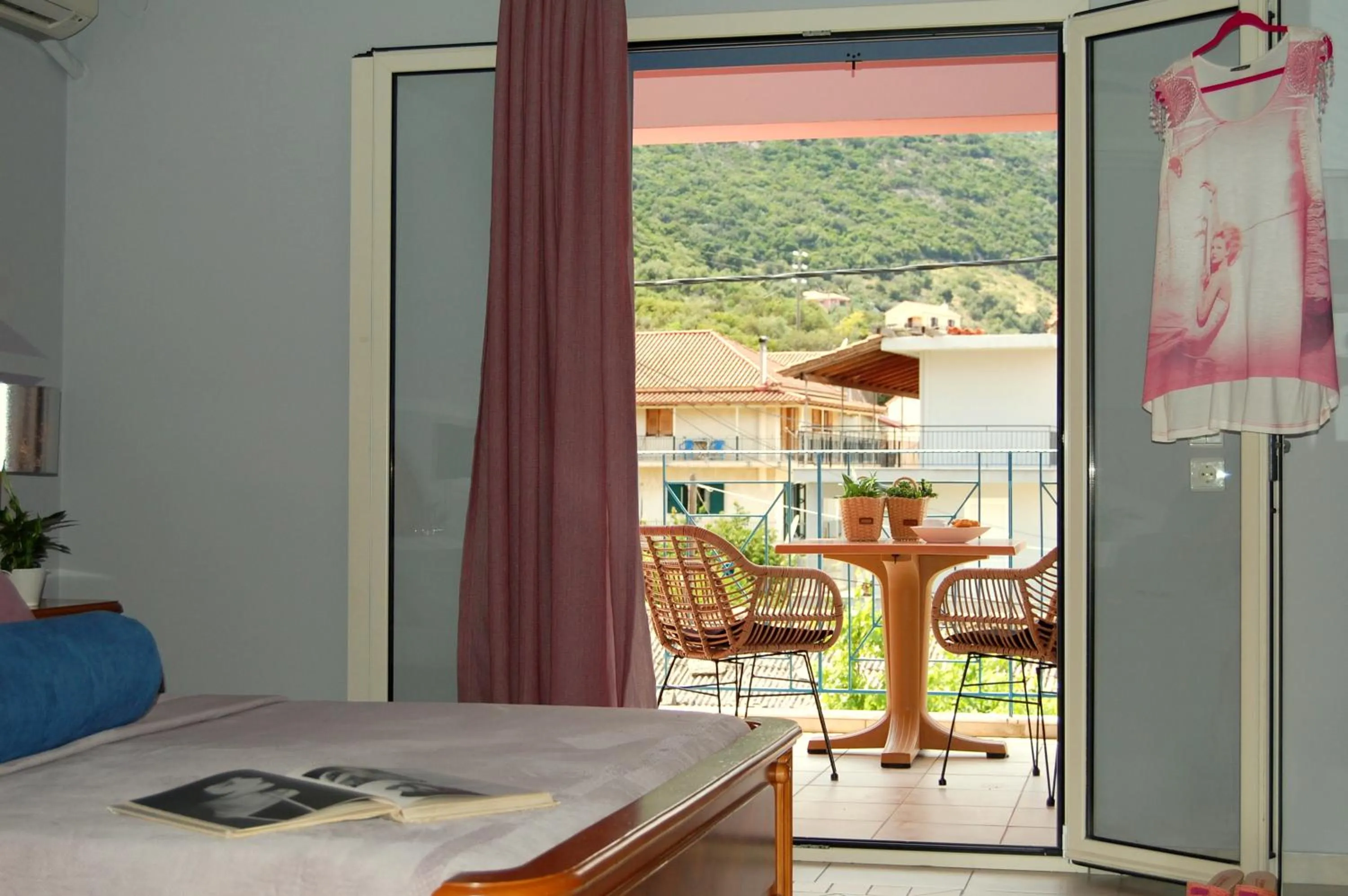 Balcony/Terrace in Alkyoni Apartments & Studios