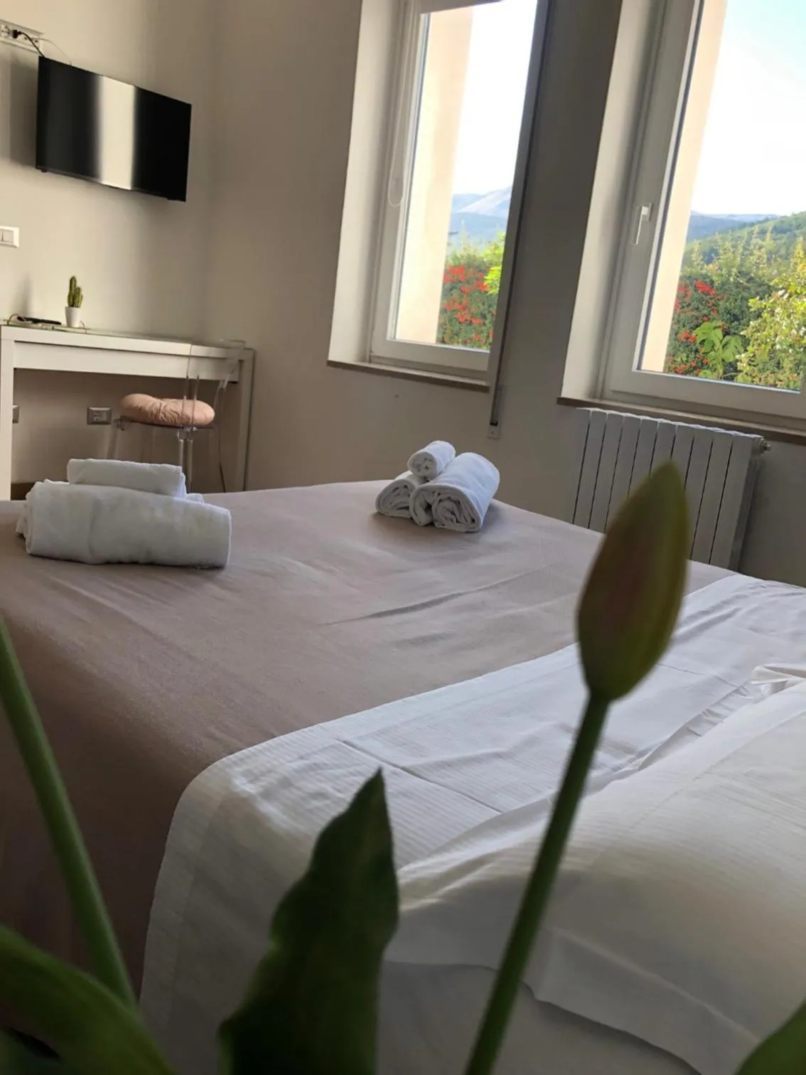 Bed in Hotel Porta Rivera