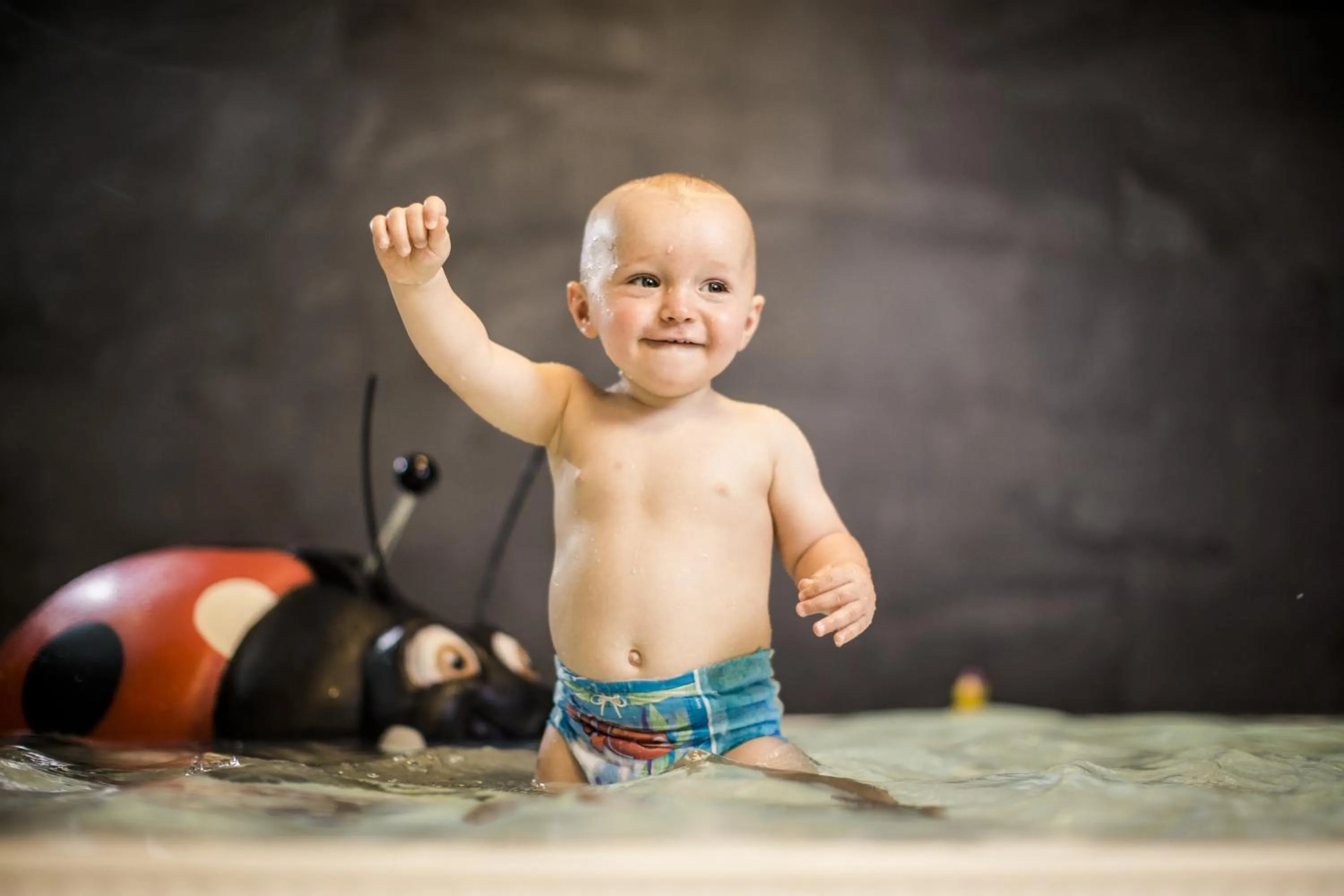 Swimming pool in Family Home Alpenhof
