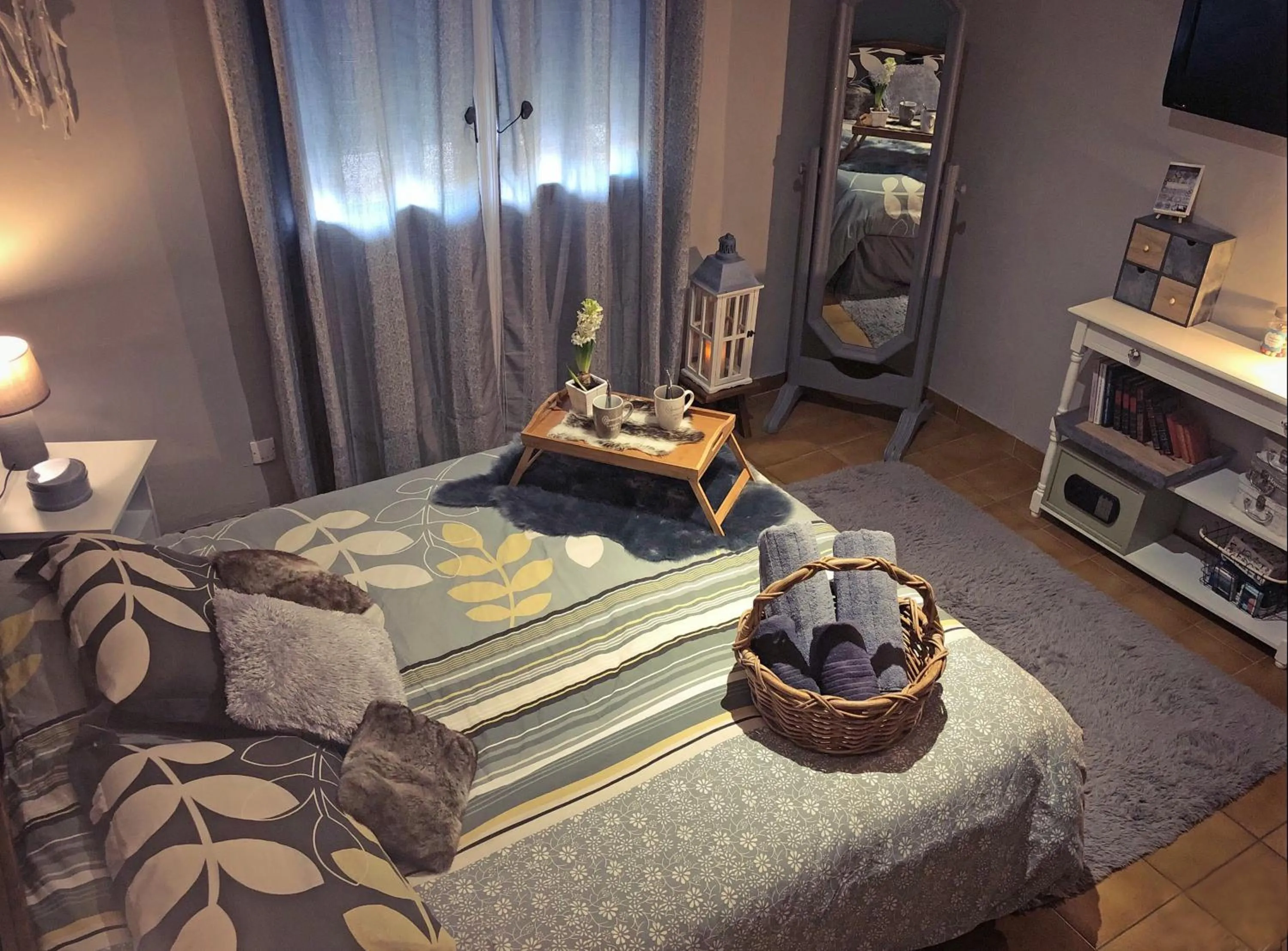 Bed in Chambre d'hôtes L'intemporelle