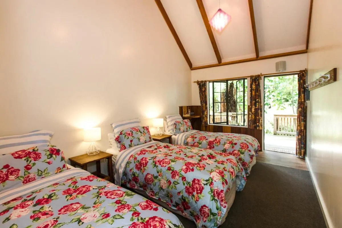 Bed in River Valley Lodge