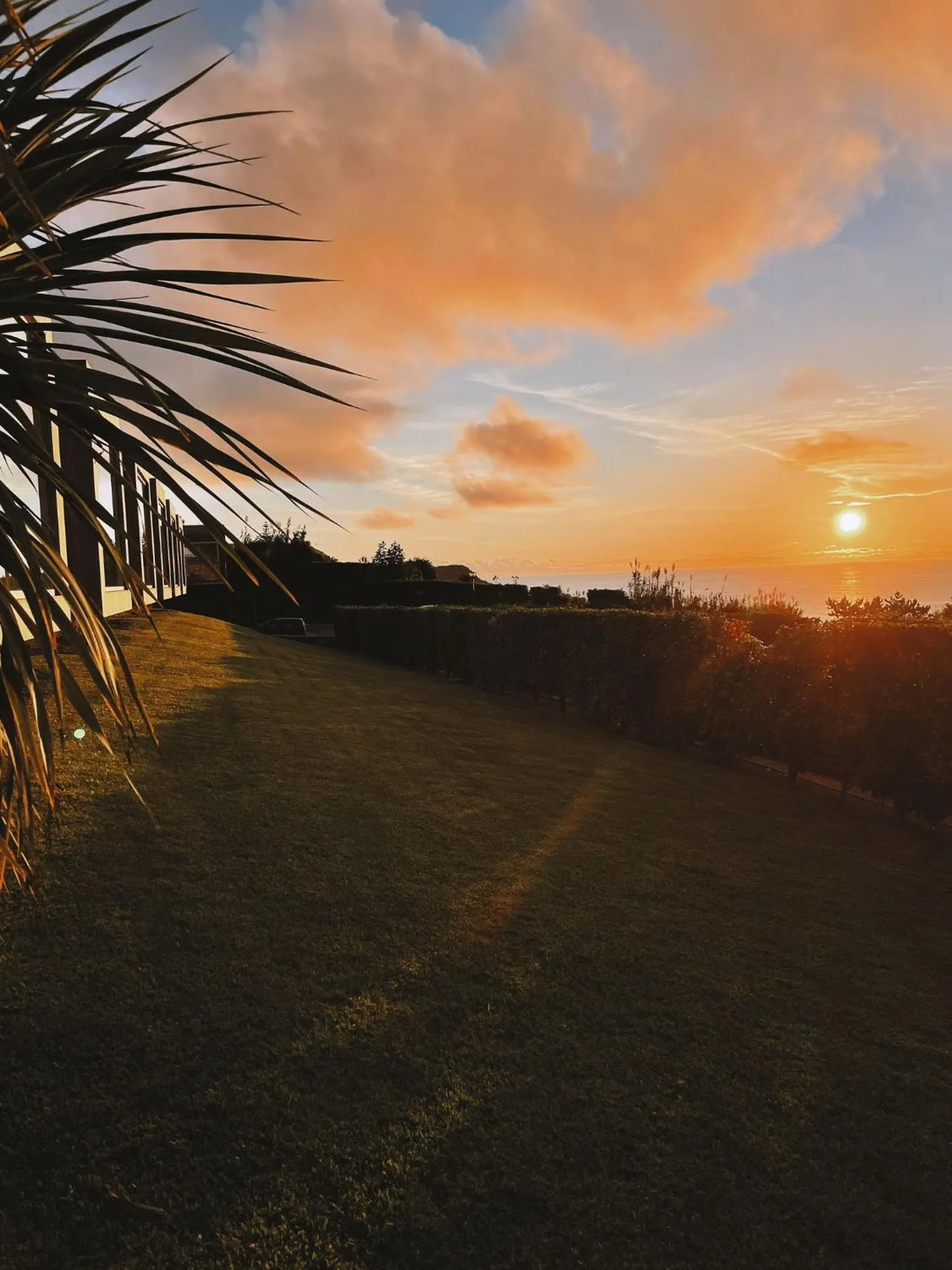 Sunset in Mosteiros Place