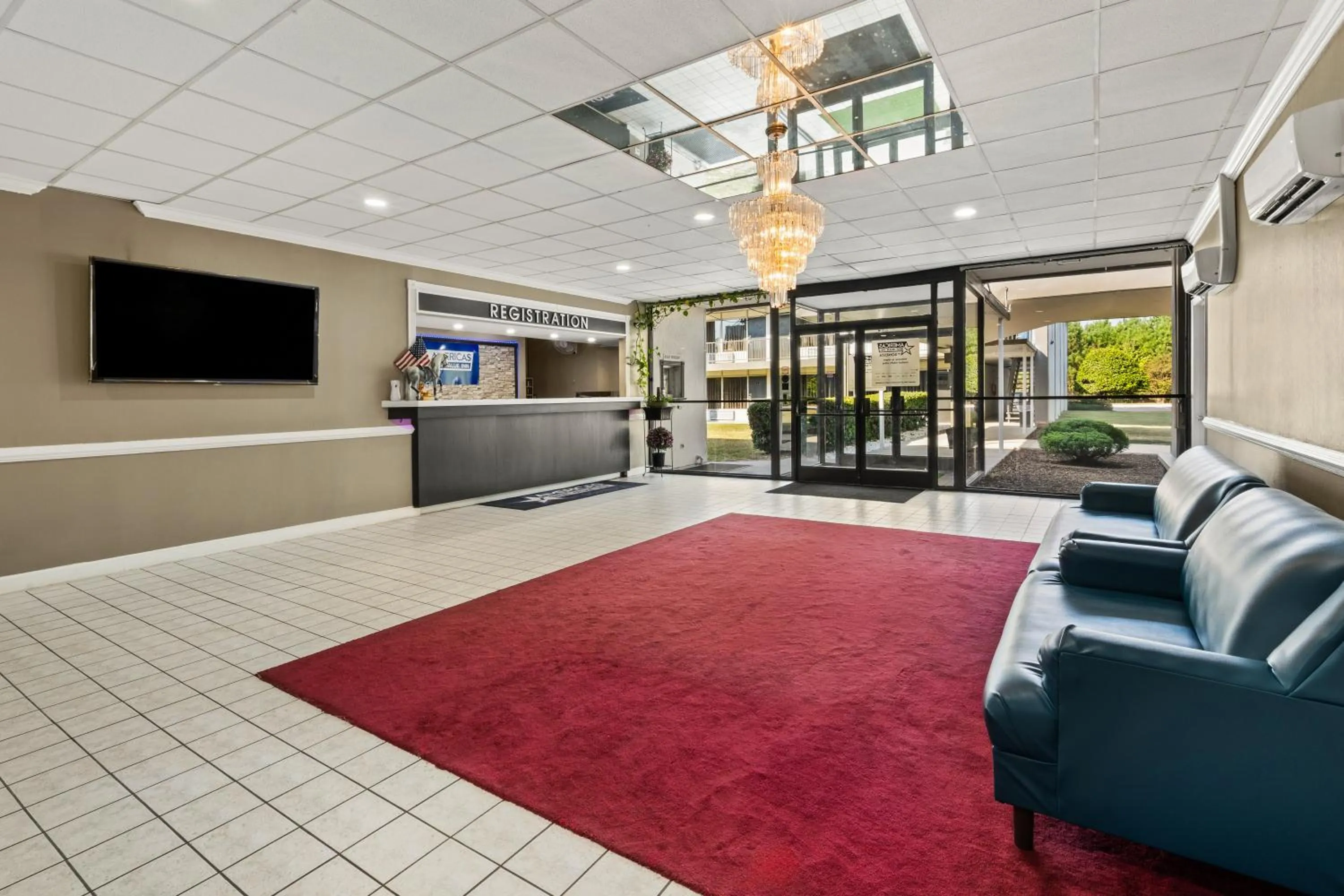 Lobby or reception in Americas Best Value Inn - Wilson