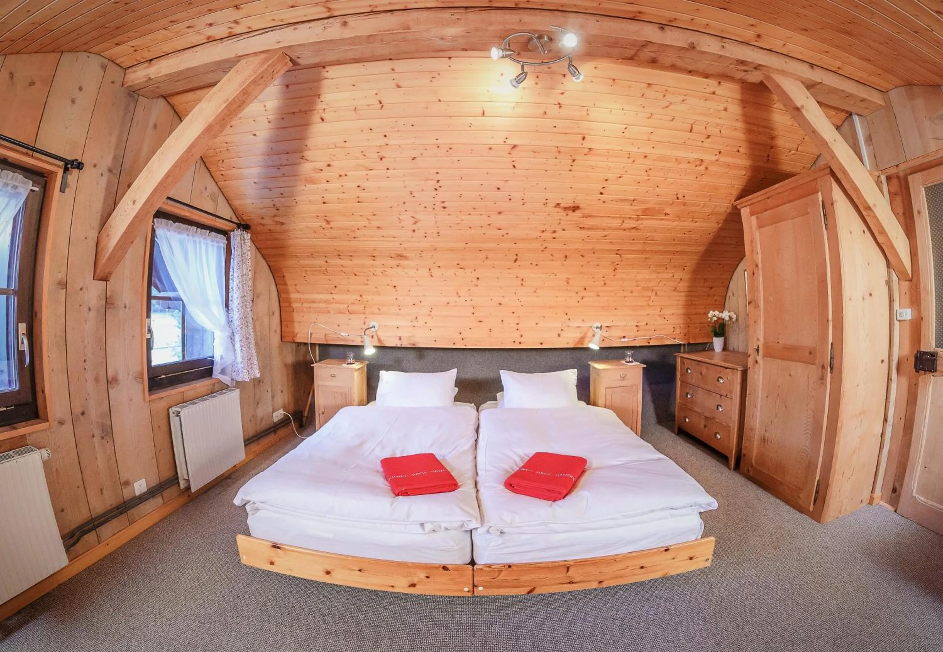 Bed in Guest House du Grand Paradis - On Piste
