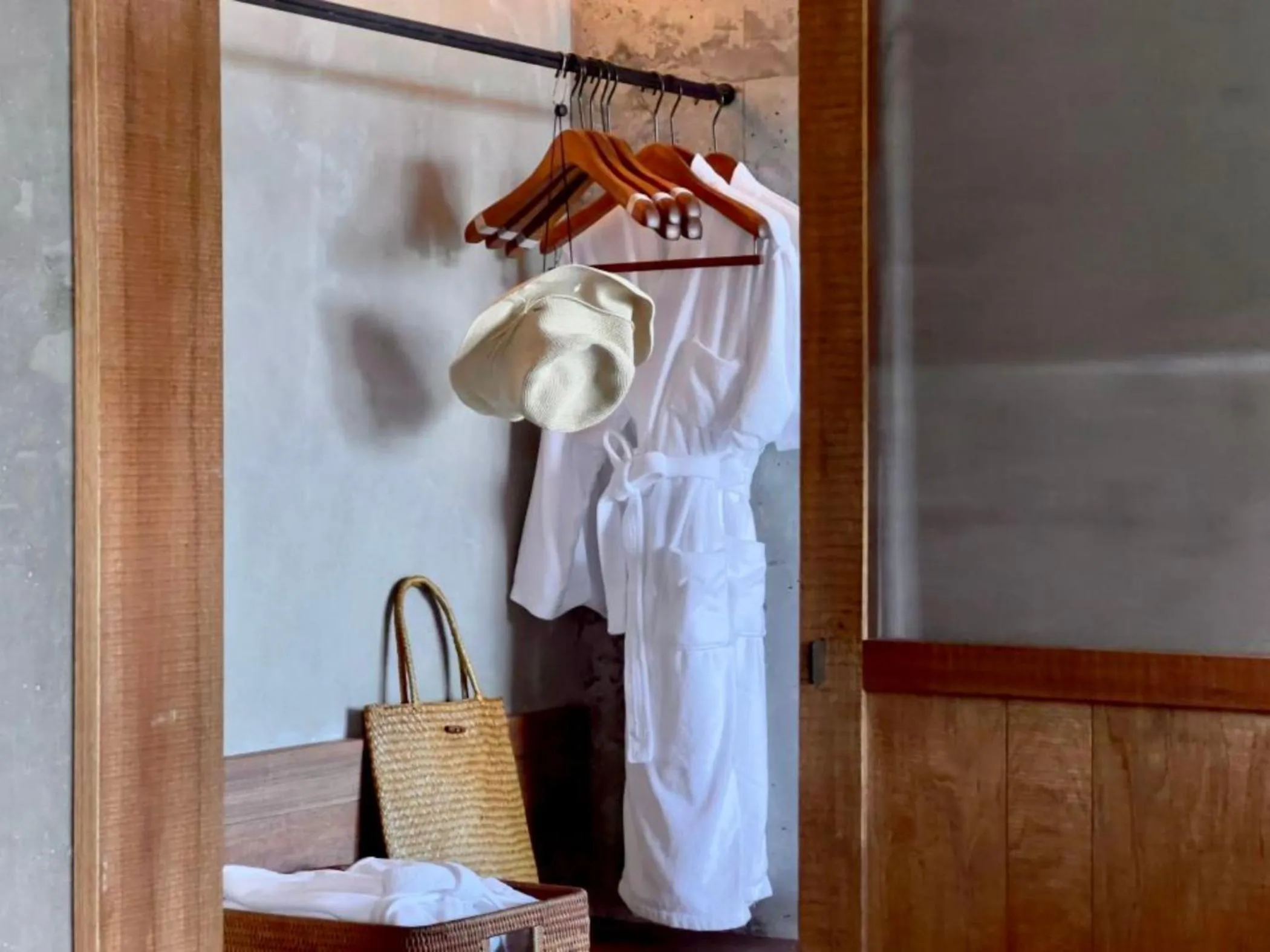 wardrobe in Anyu Hotel Sanya