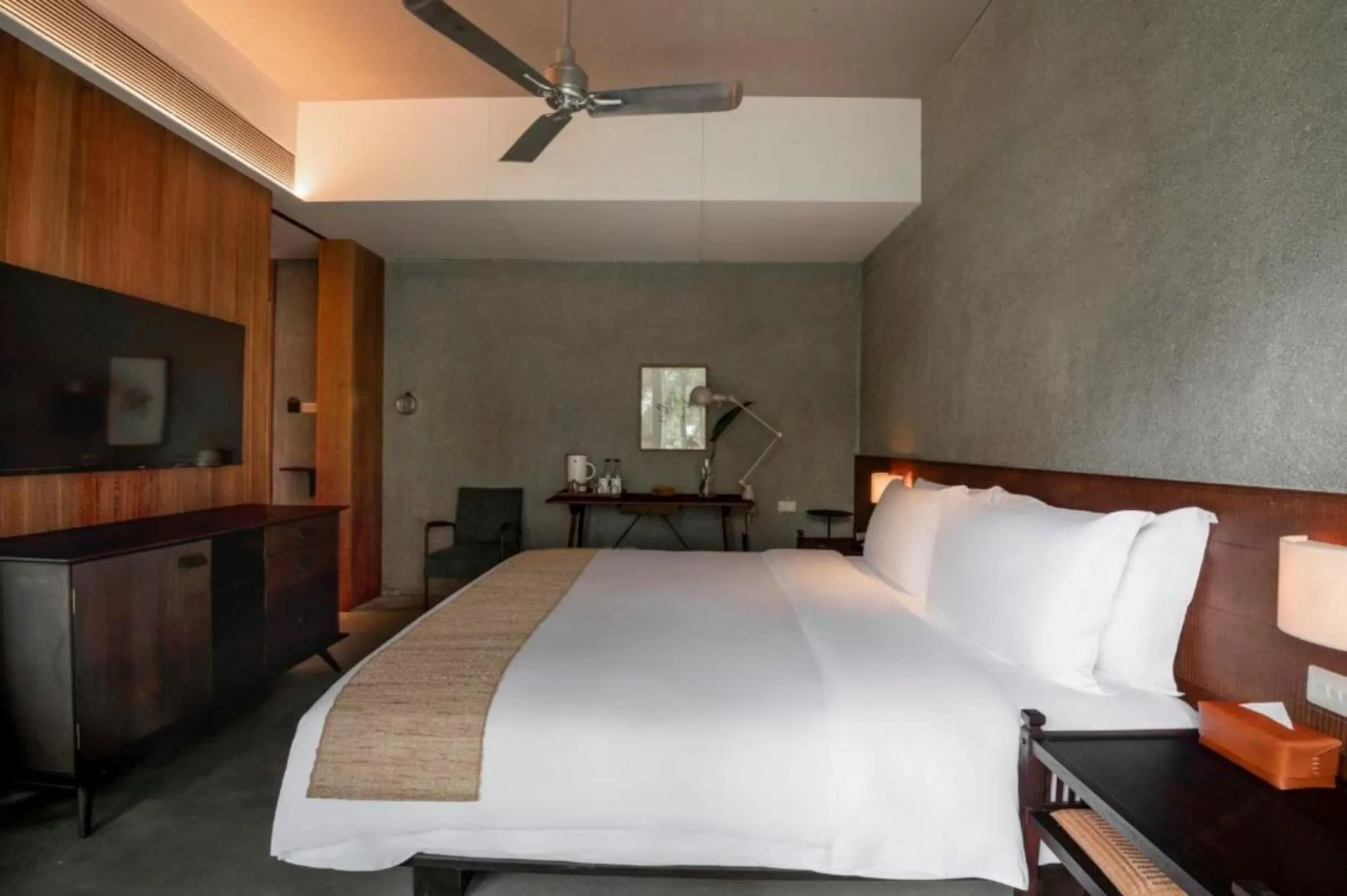 Bedroom, Bed in Anyu Hotel Sanya