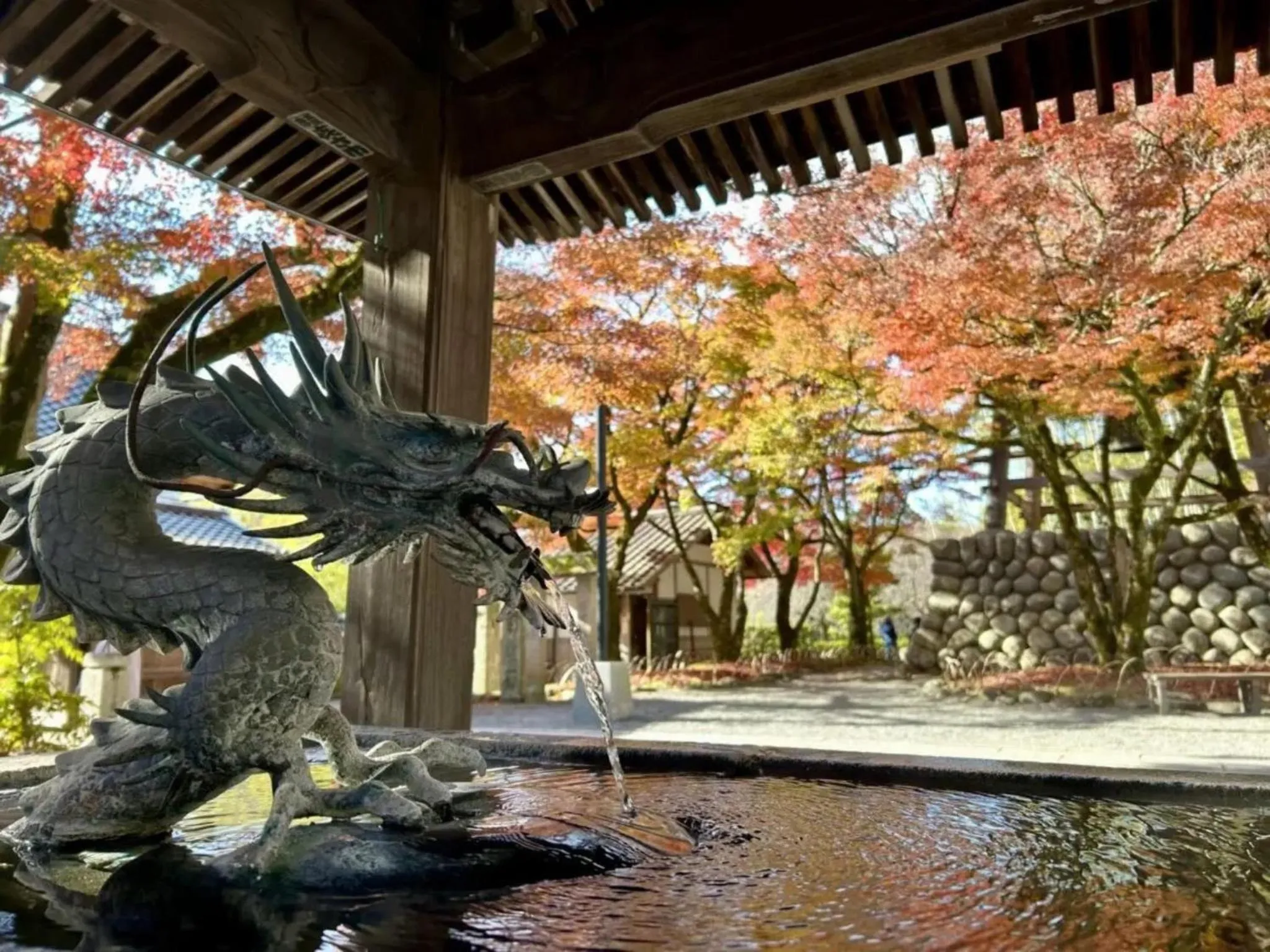 Nearby landmark in Onsen Yado Mizuguchi