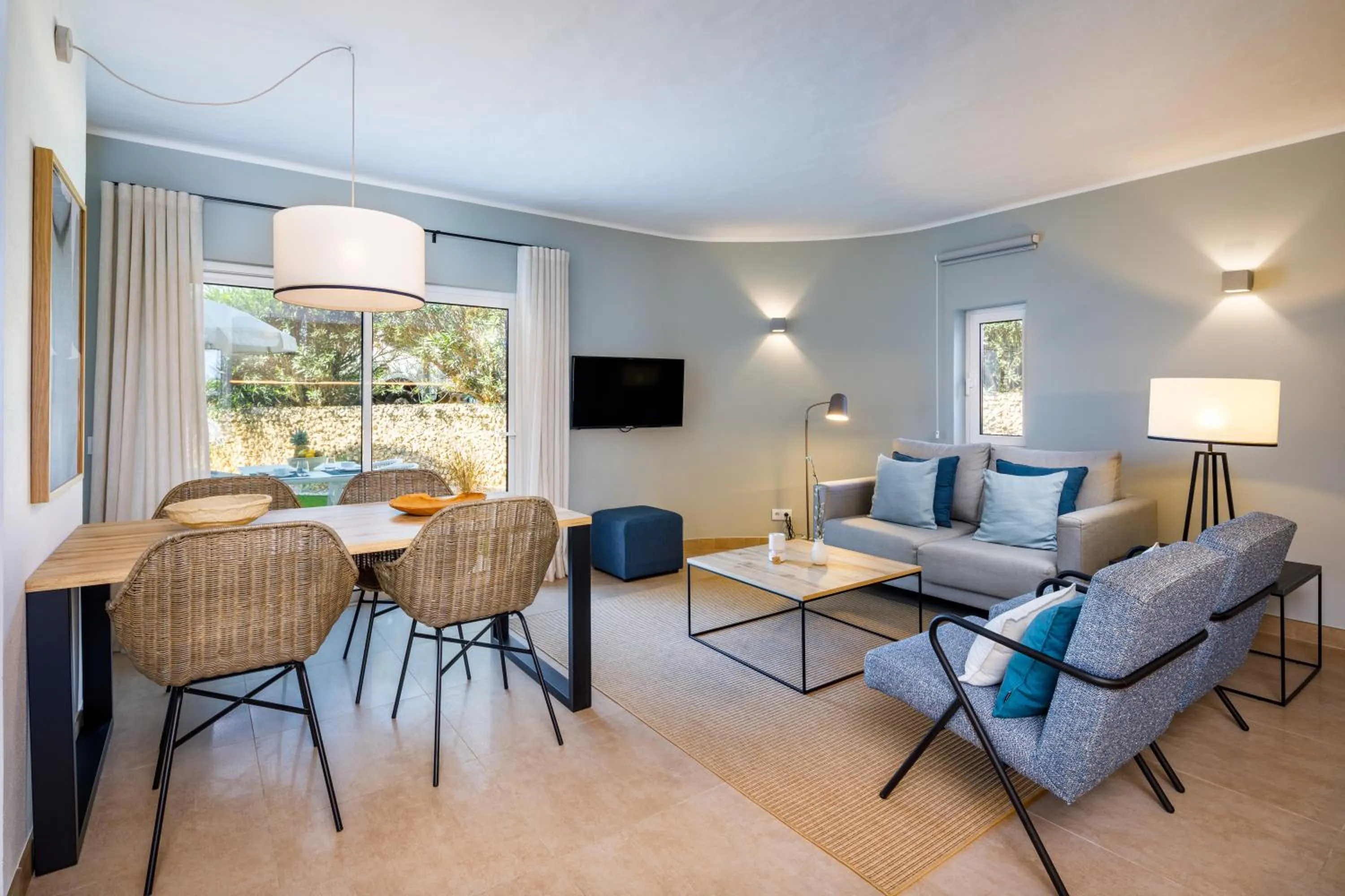 Living room in Quinta Do Paraiso - AL