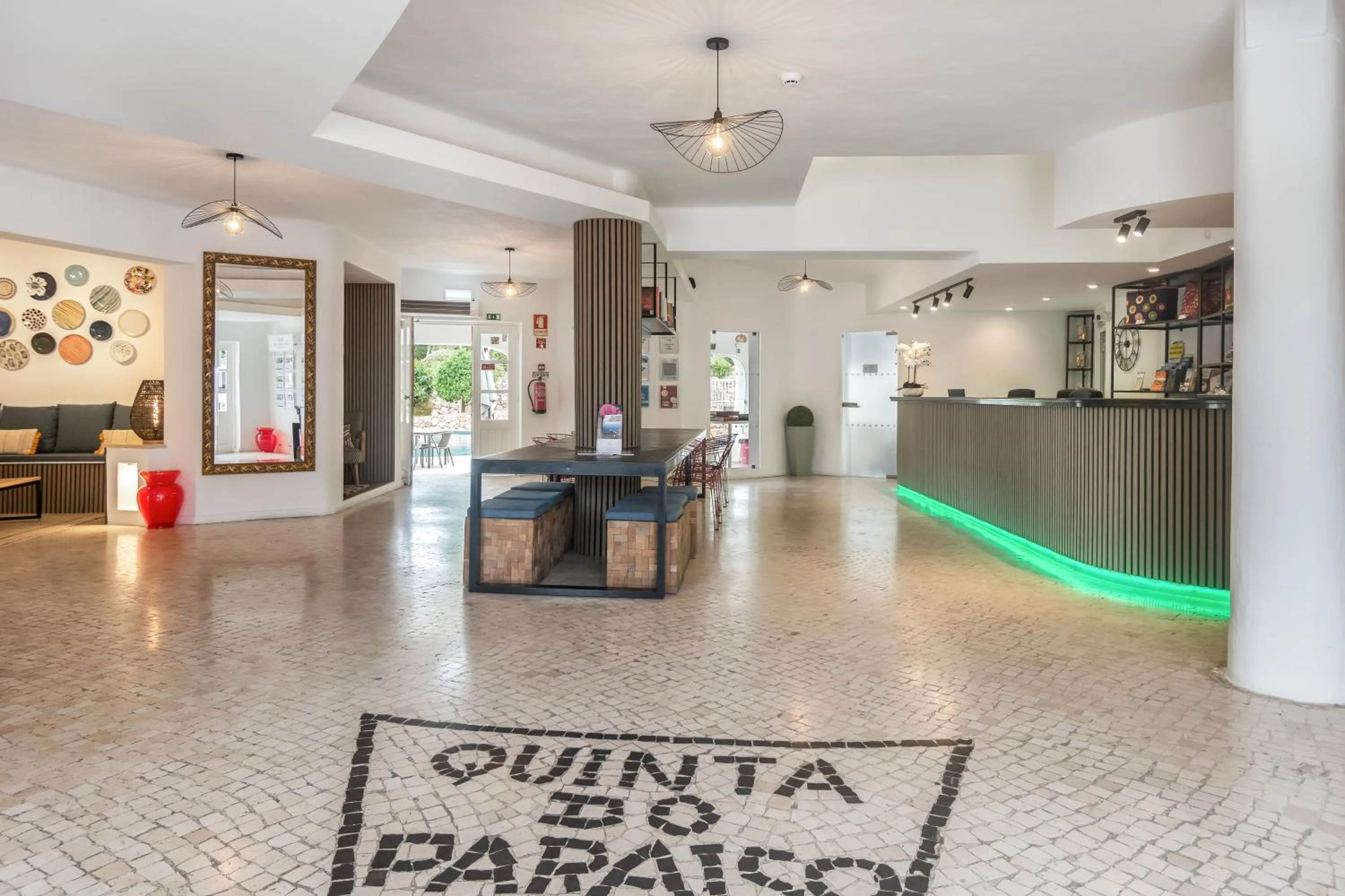 Lobby or reception in Quinta Do Paraiso - AL