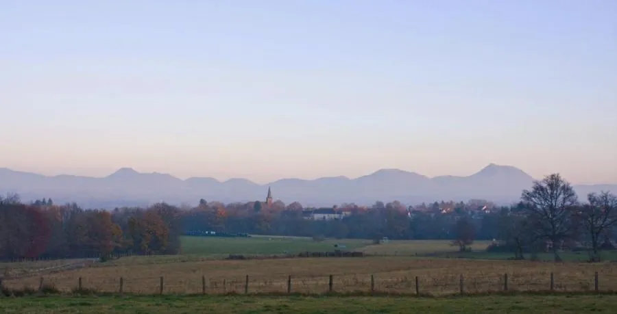 Natural landscape in Logis Hotel restaurant de la Poste