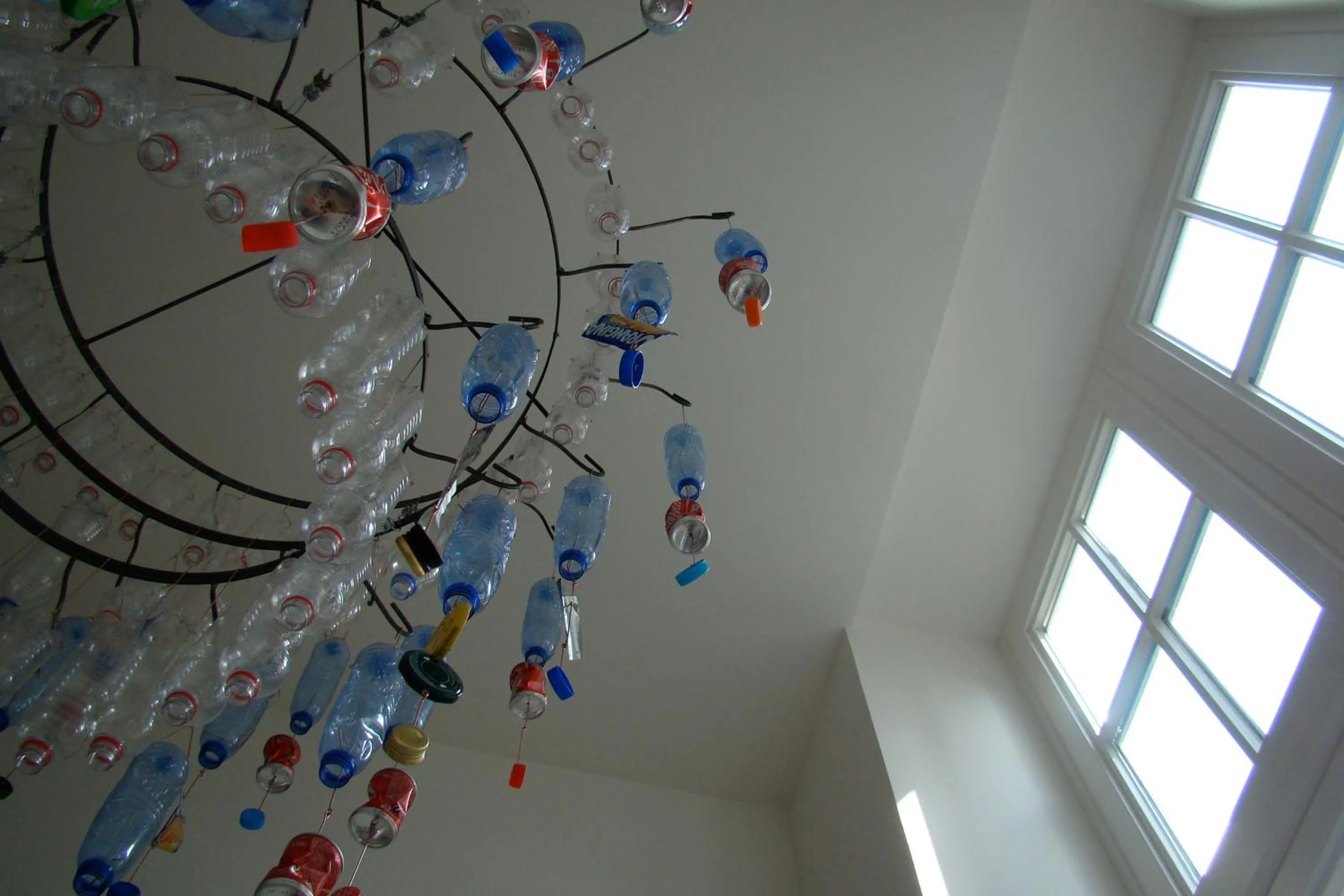 Decorative detail in LABnul50 self check-in hotel Groningen