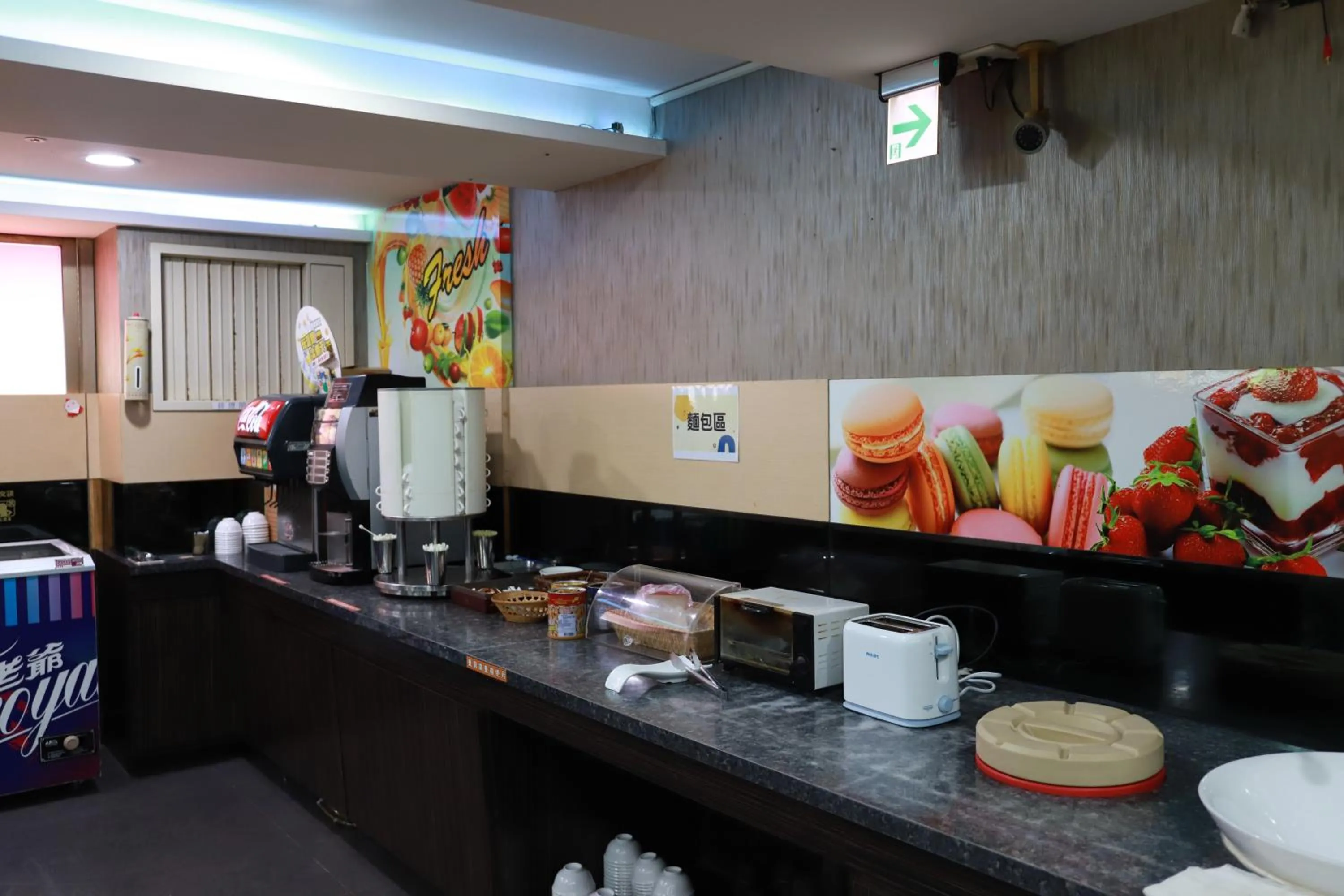 Buffet breakfast in Chuan Fu Hotel