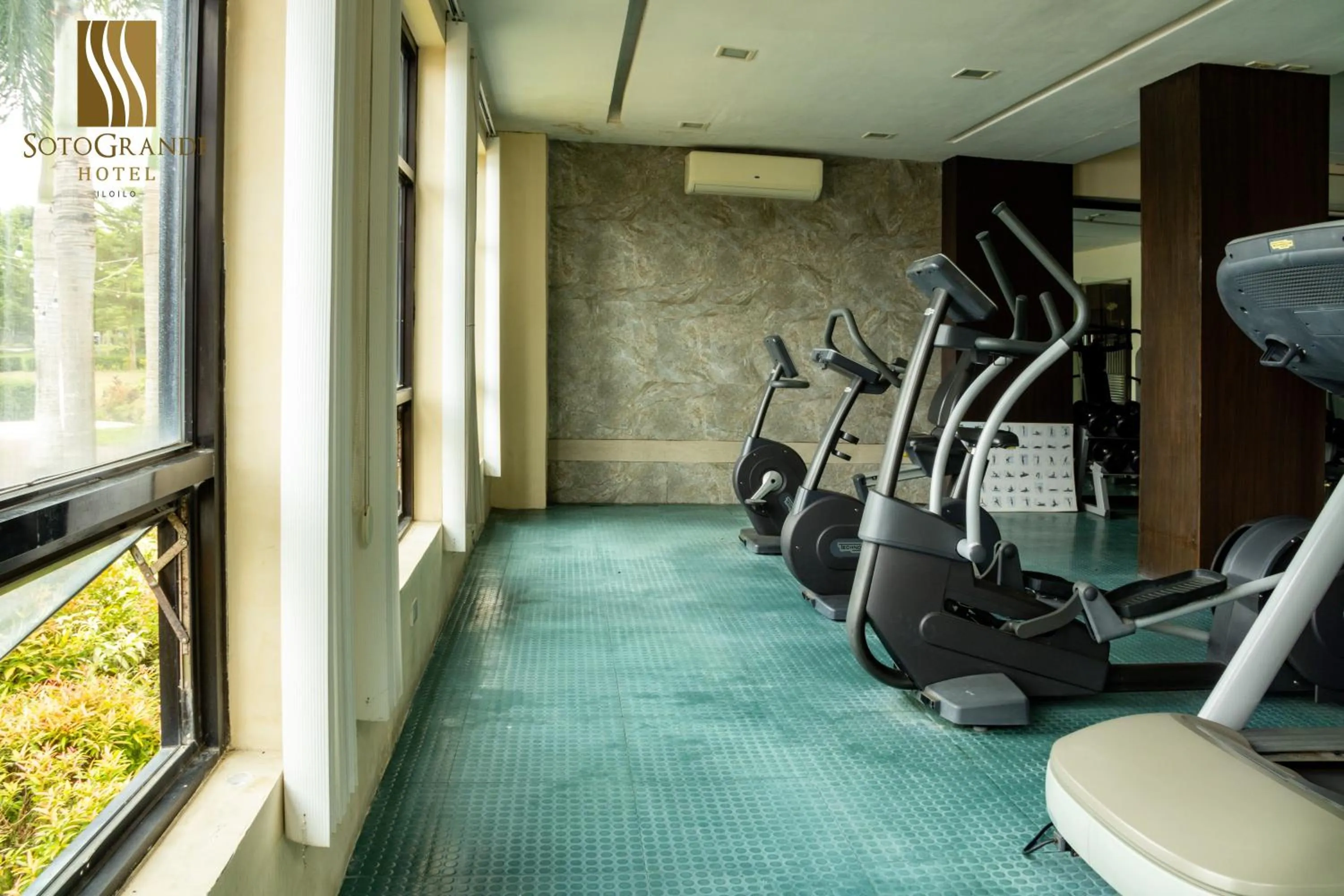 Fitness centre/facilities in Sotogrande Iloilo Hotel