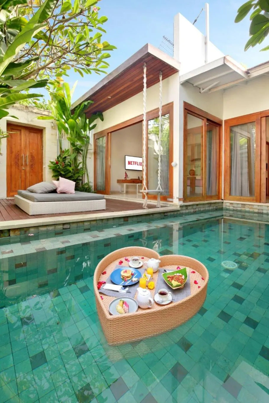 Swimming pool in The Jimbaran Villa by Ini Vie Hospitality