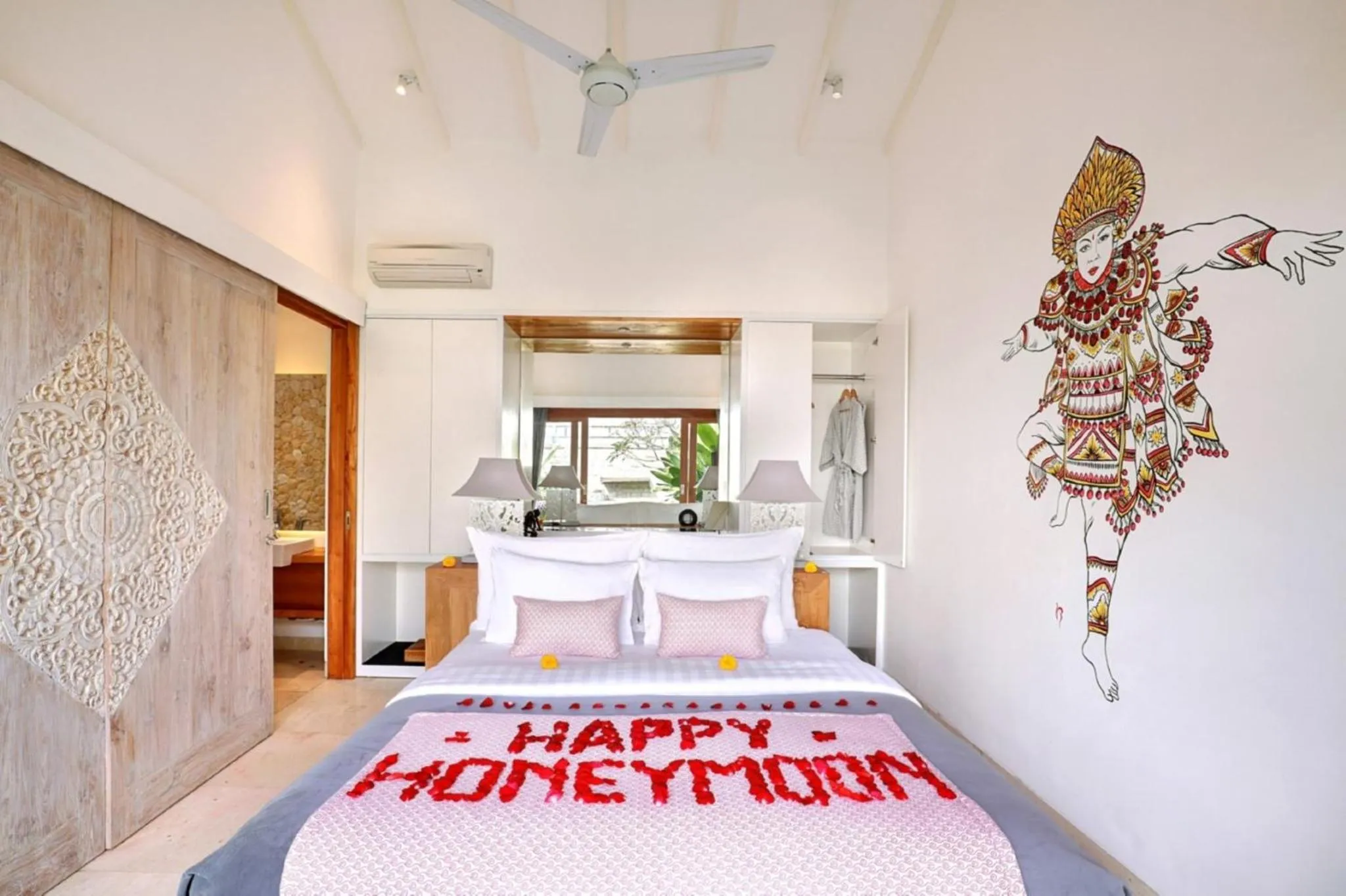 Photo of the whole room, Bed in The Jimbaran Villa by Ini Vie Hospitality