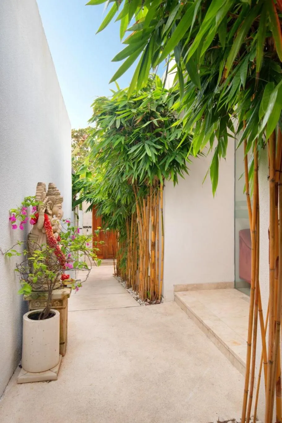 Facade/entrance in The Jimbaran Villa by Ini Vie Hospitality