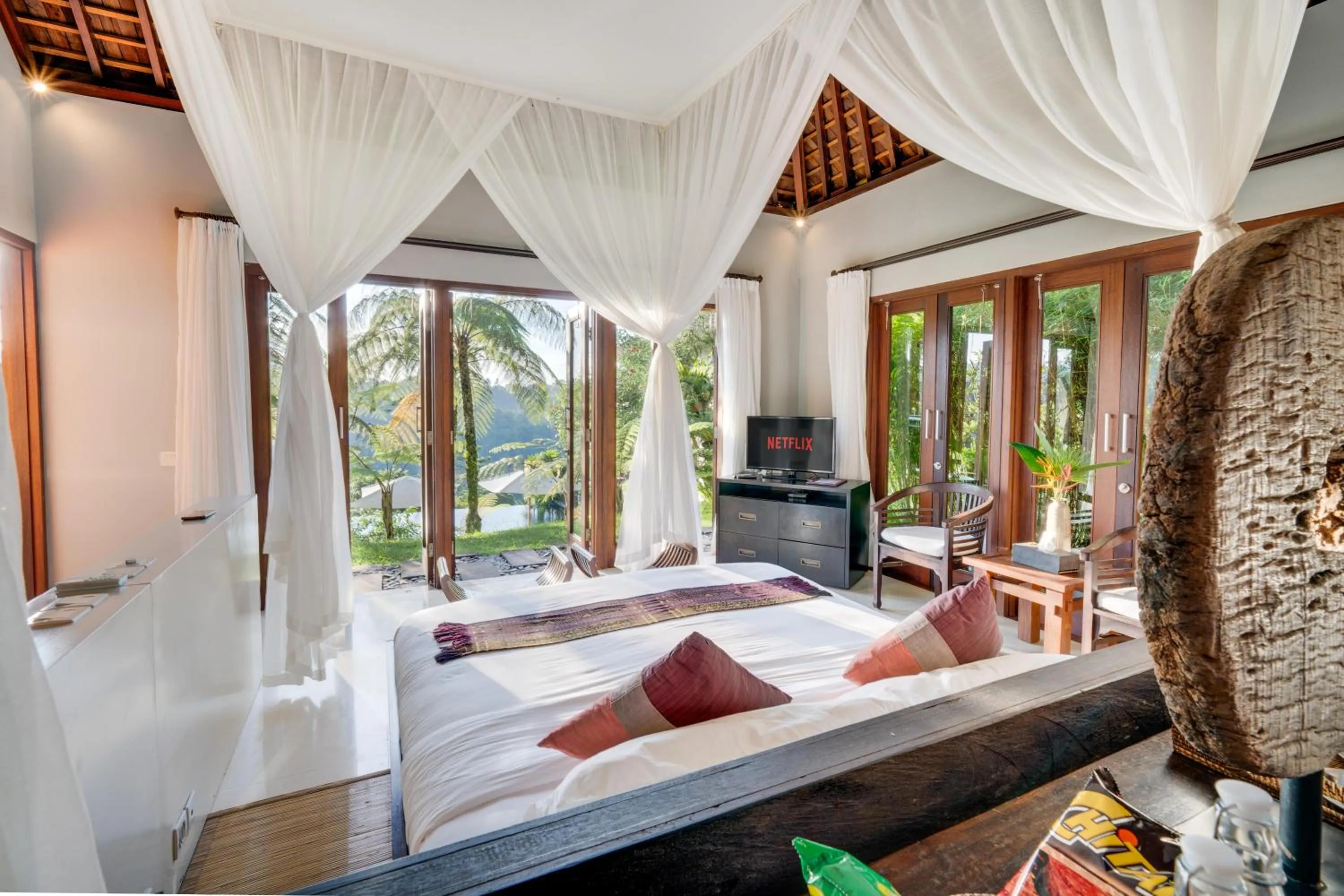 Bedroom, Bed in Awan Putih Resort