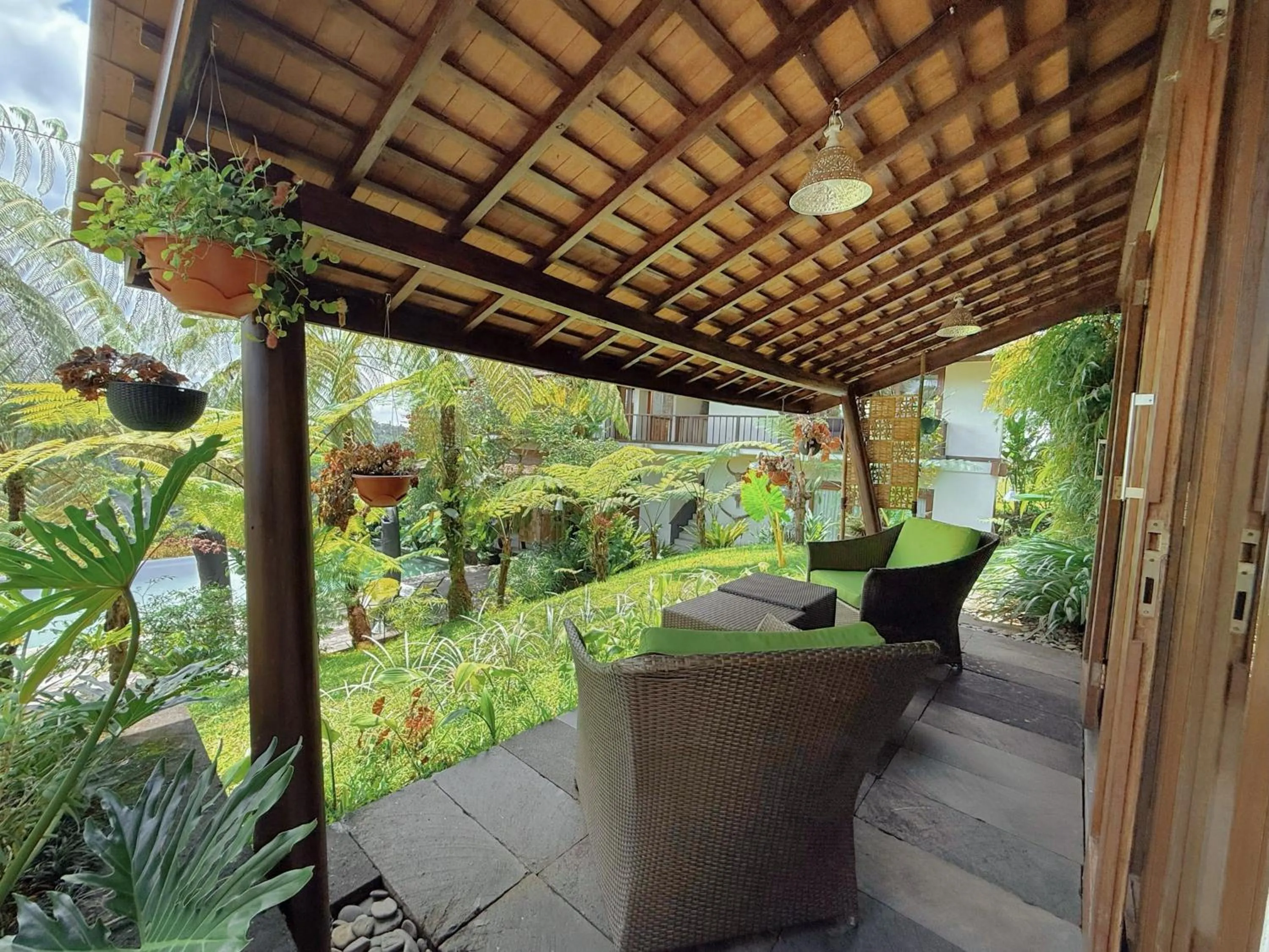 Garden in Awan Putih Resort