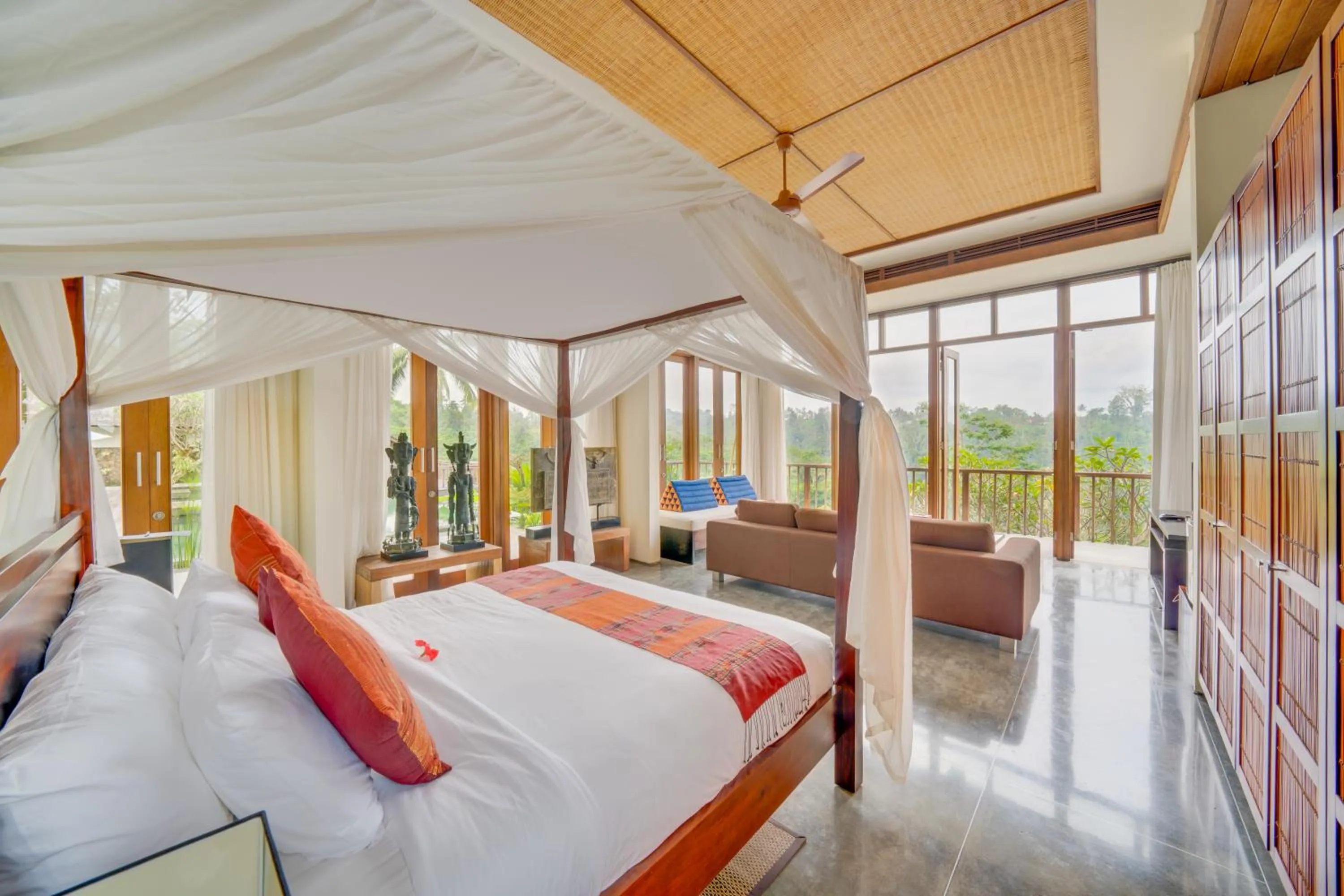 Bed in Awan Putih Resort