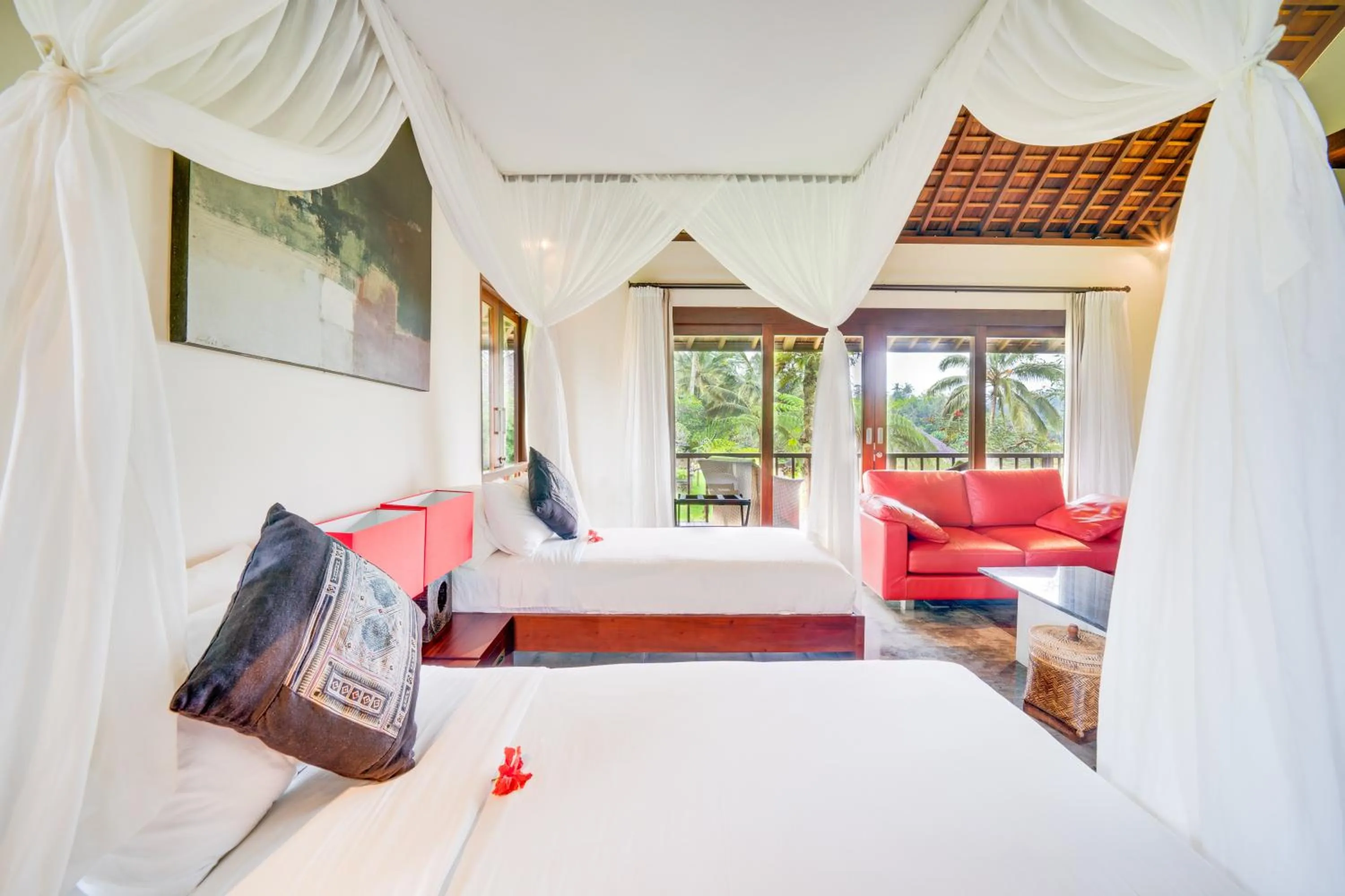 Bedroom, Bed in Awan Putih Resort
