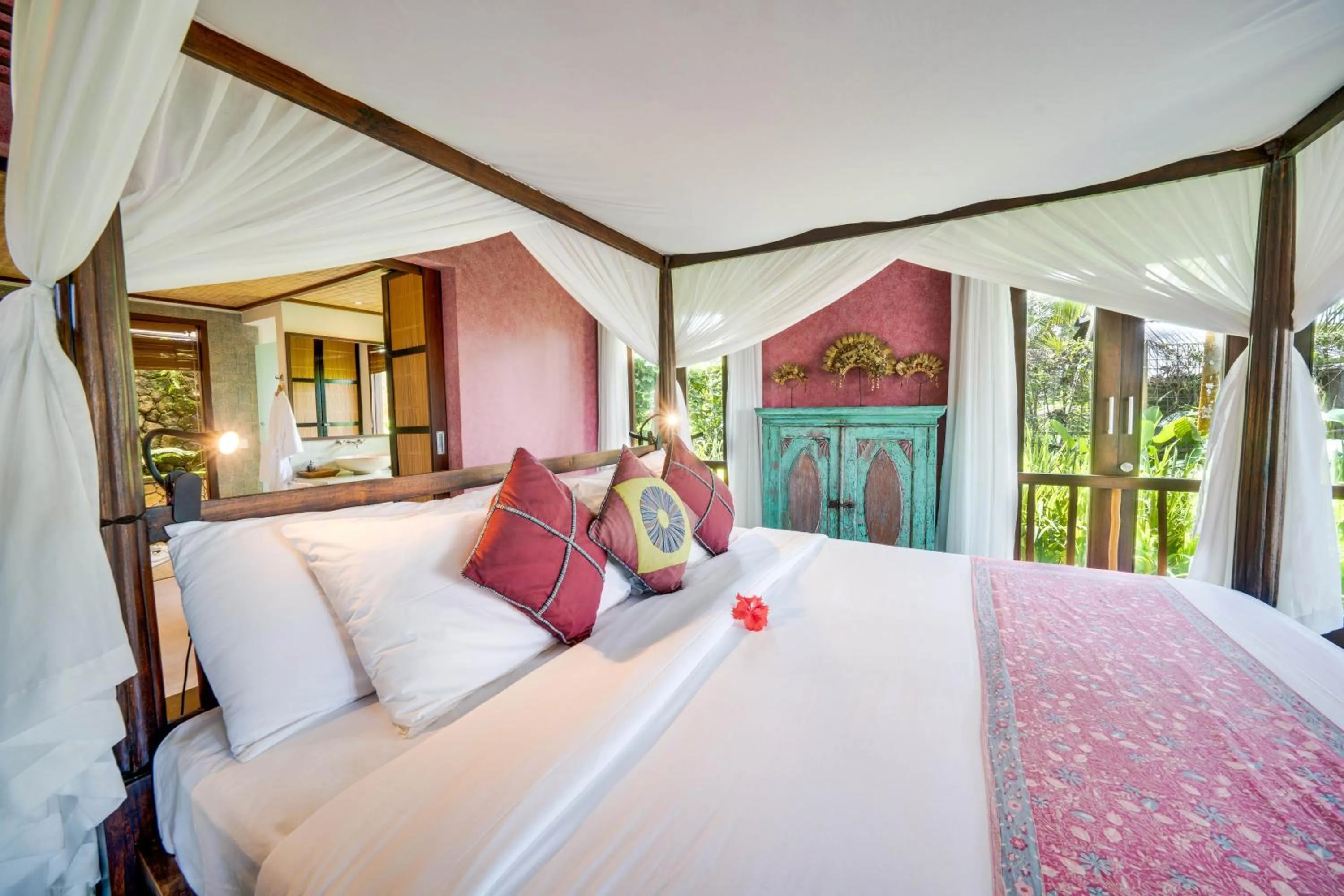 Bed in Awan Putih Resort