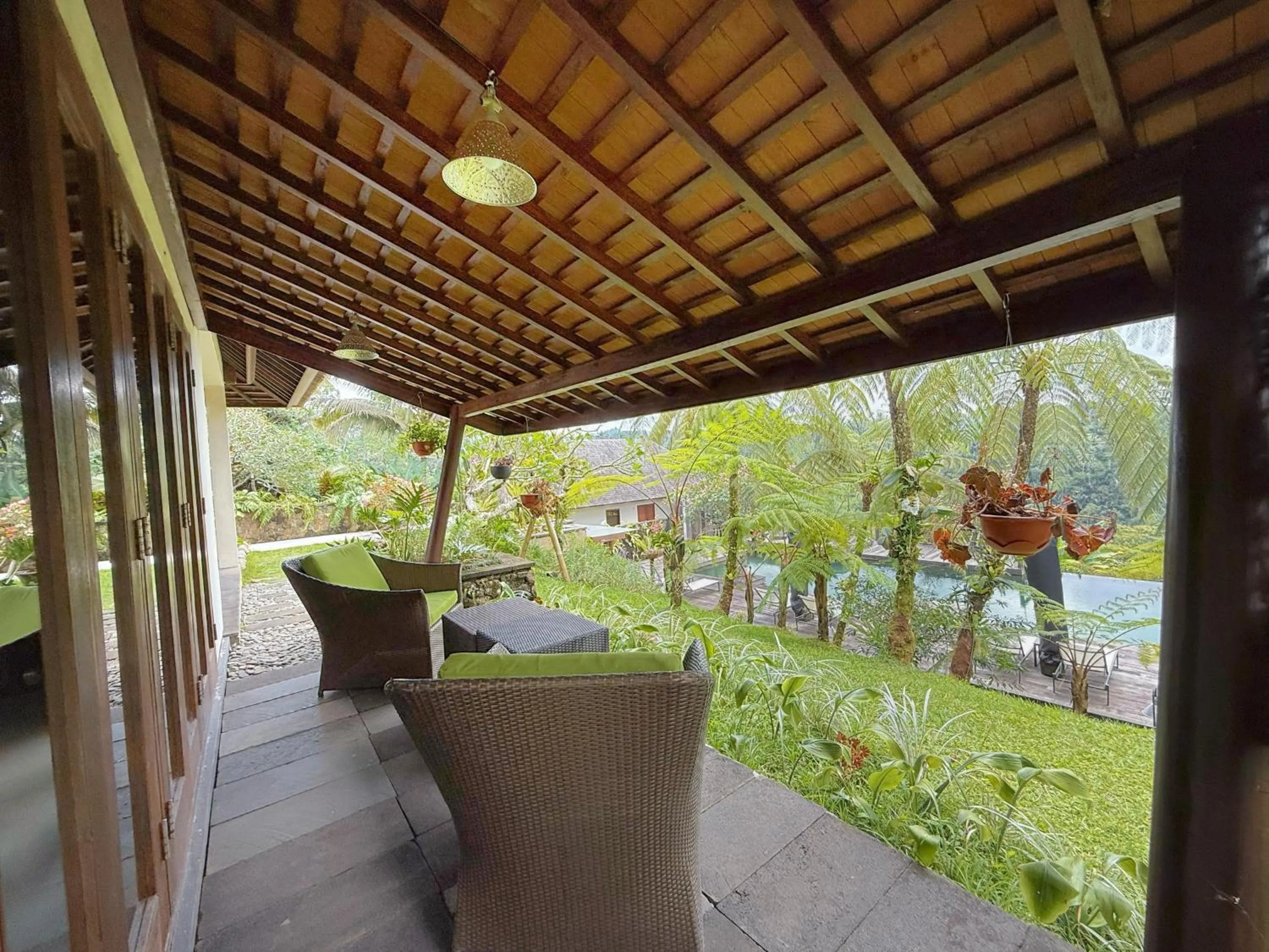 Garden in Awan Putih Resort