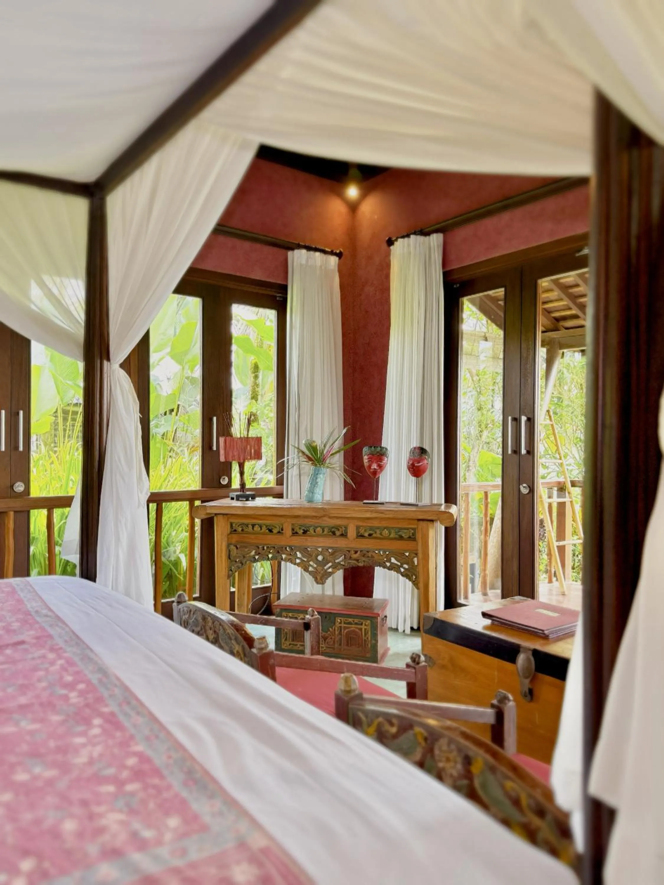 Bed in Awan Putih Resort