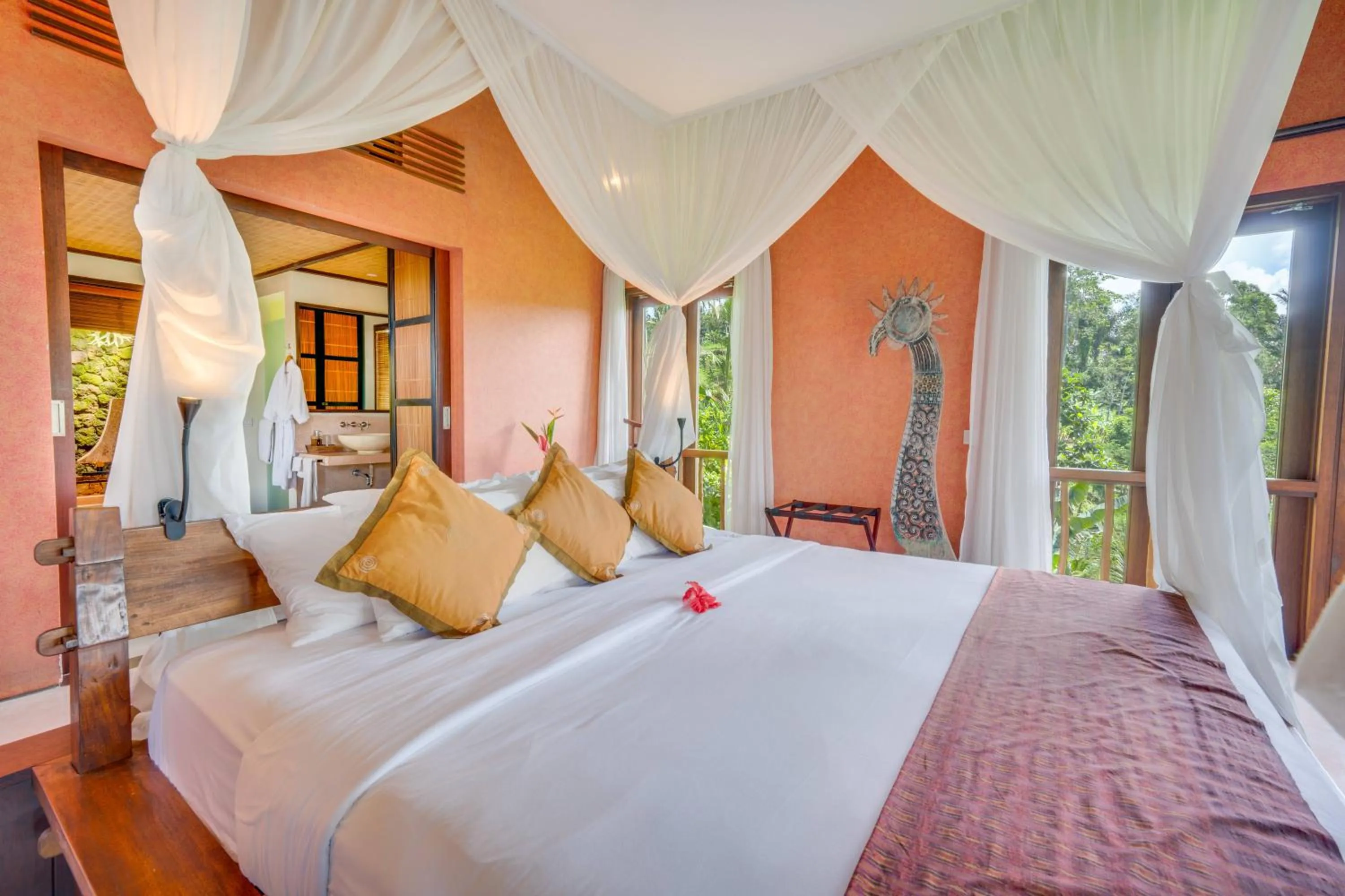 Bedroom, Bed in Awan Putih Resort