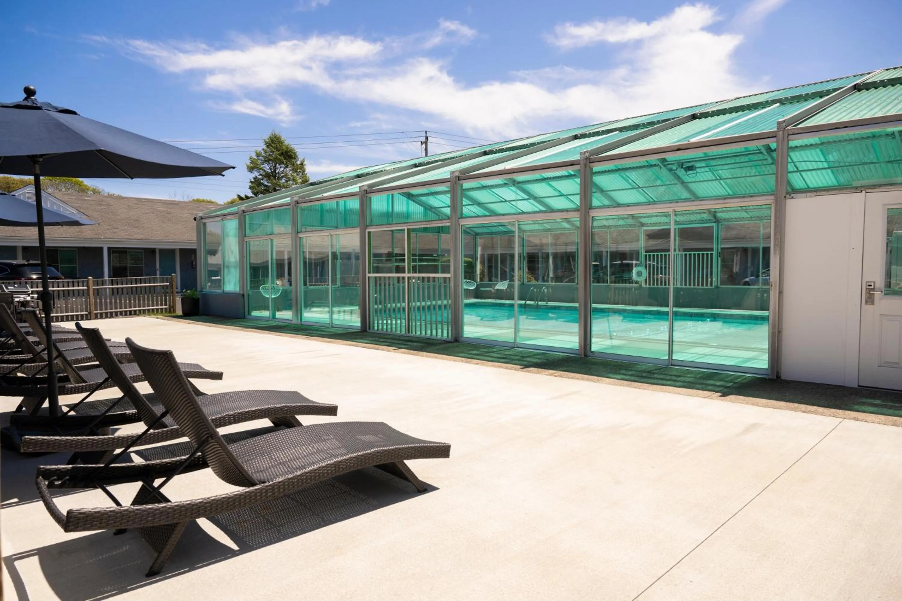 Swimming pool in Endless Dunes, A Modern Motel