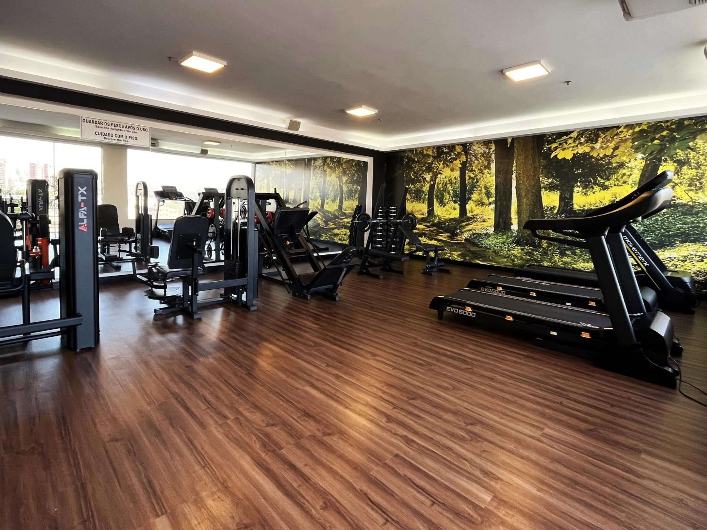 Fitness centre/facilities in Araucaria Plaza