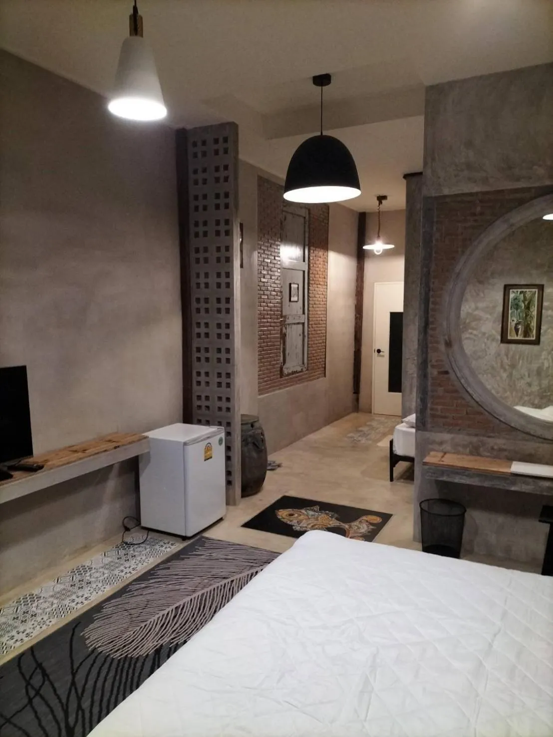 Bed in Baan Hotelier Resort