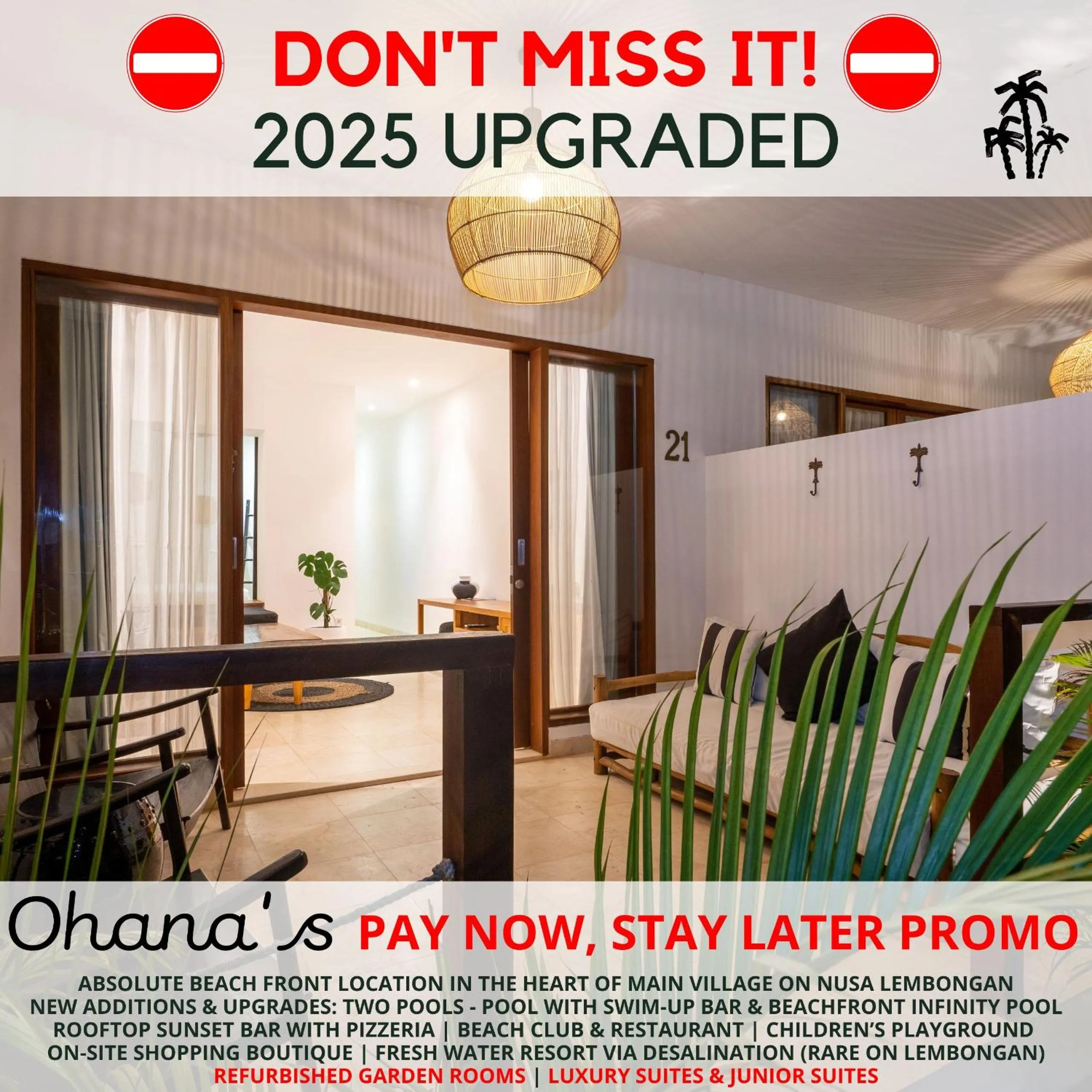 Balcony/Terrace in Ohana's Beachfront Resort & Beach Club