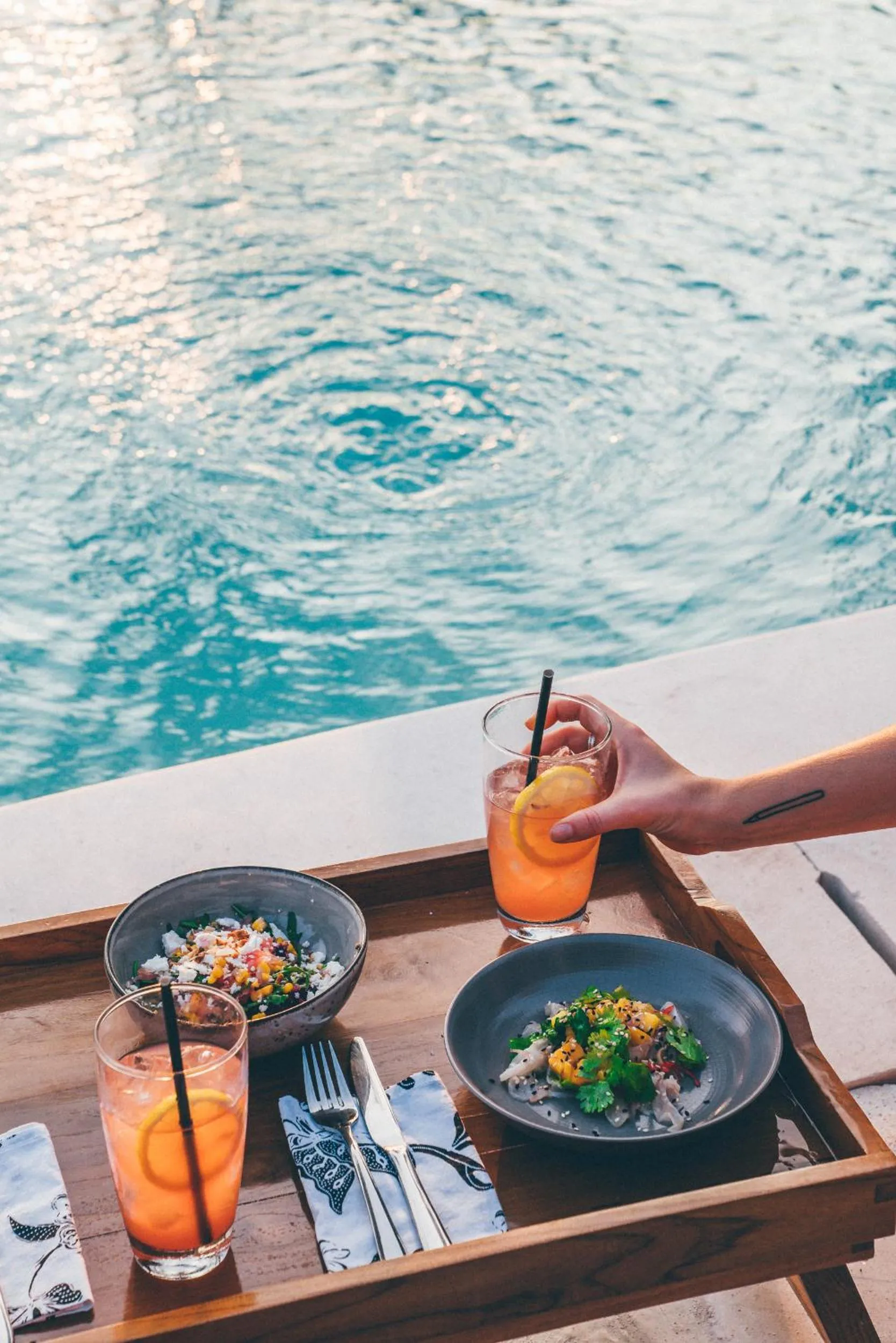 Food close-up in Ohana's Beachfront Resort & Beach Club