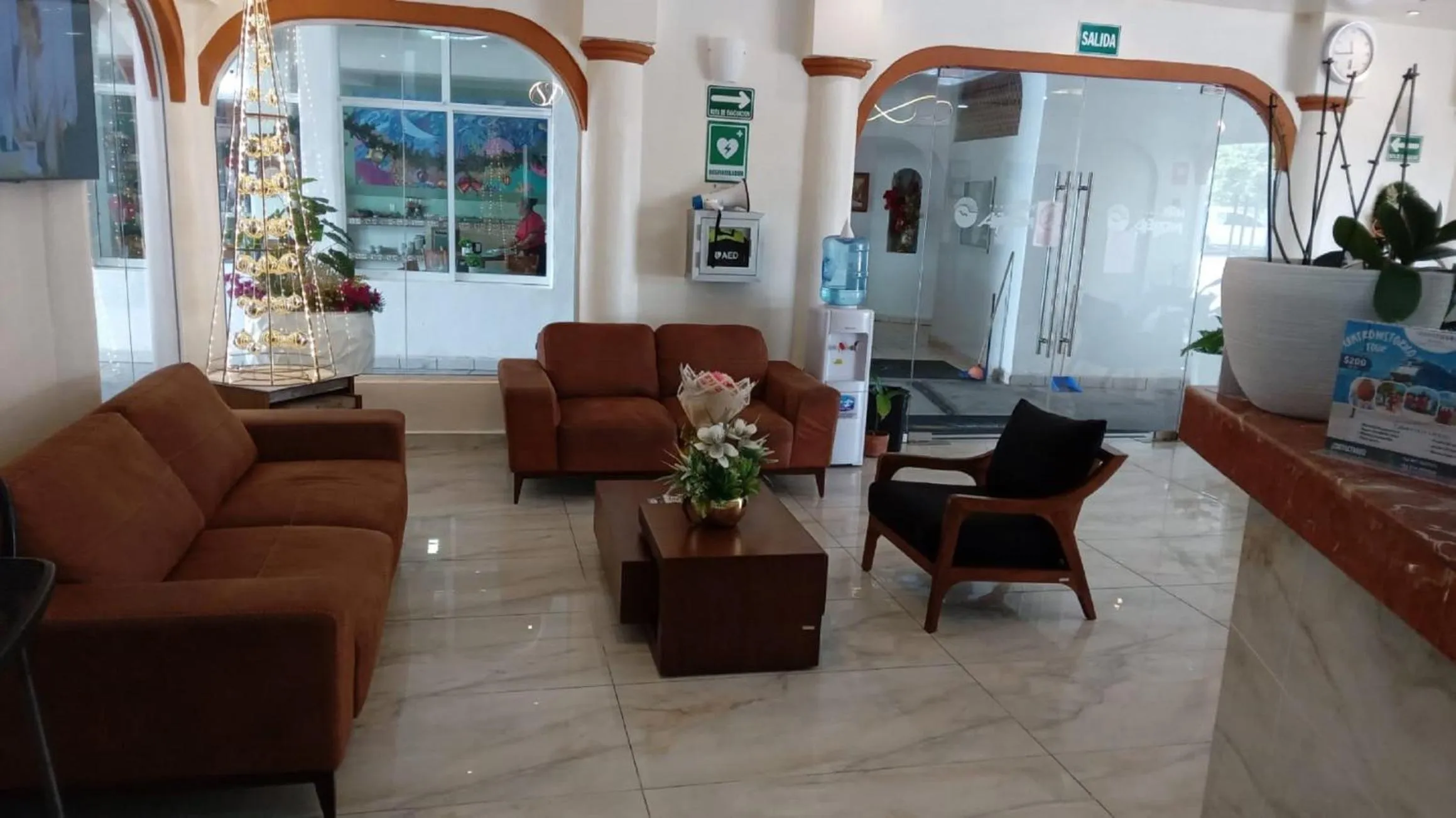 Lobby or reception in Hotel Marbella