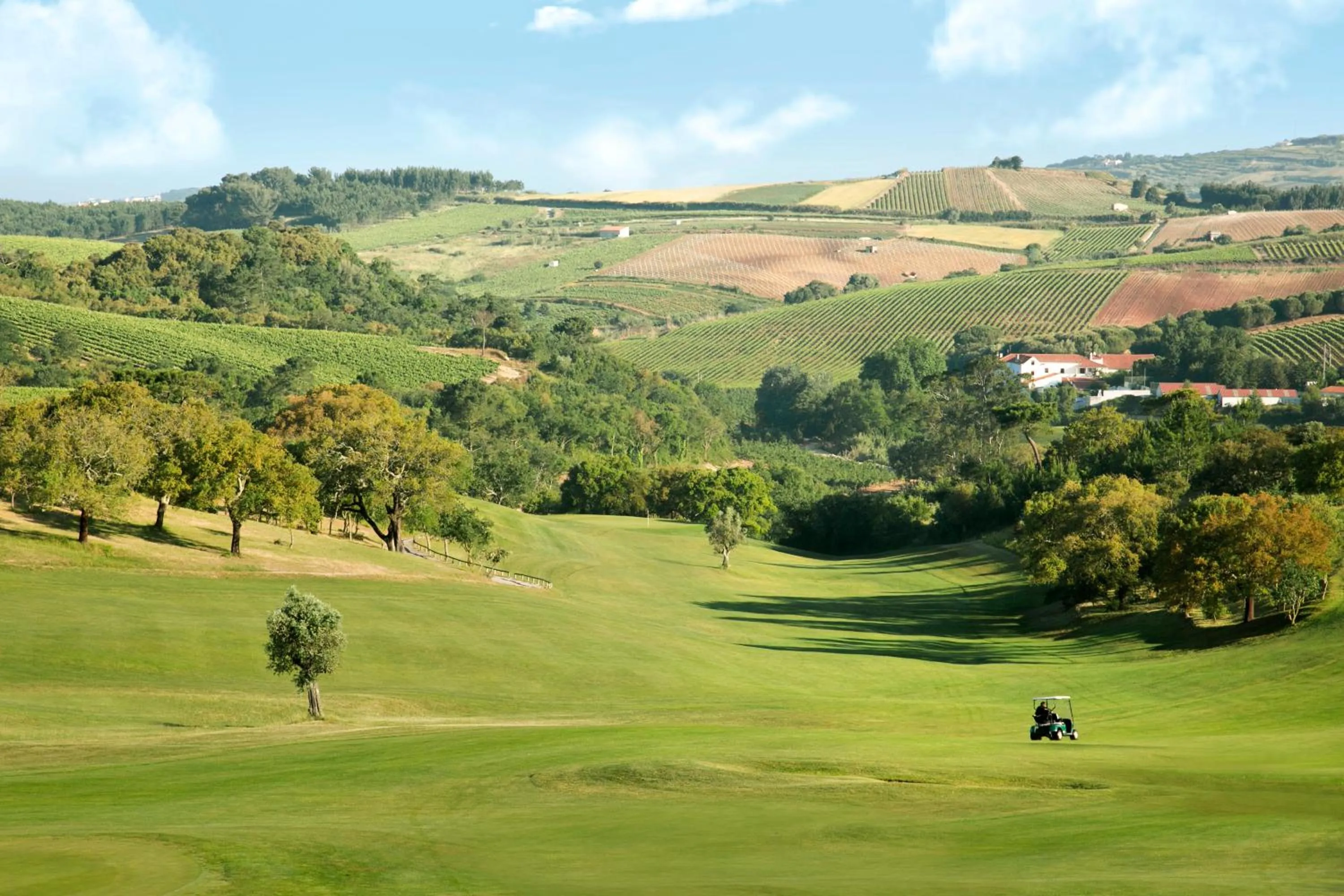 Golfcourse in Dolce CampoReal Lisboa
