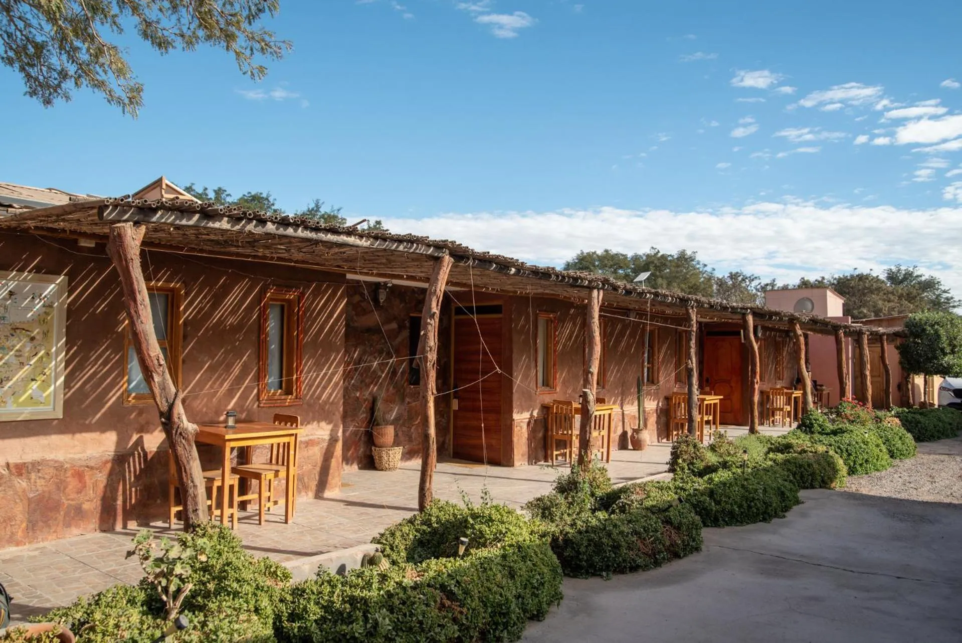 Garden view in Casa Lickana B&B