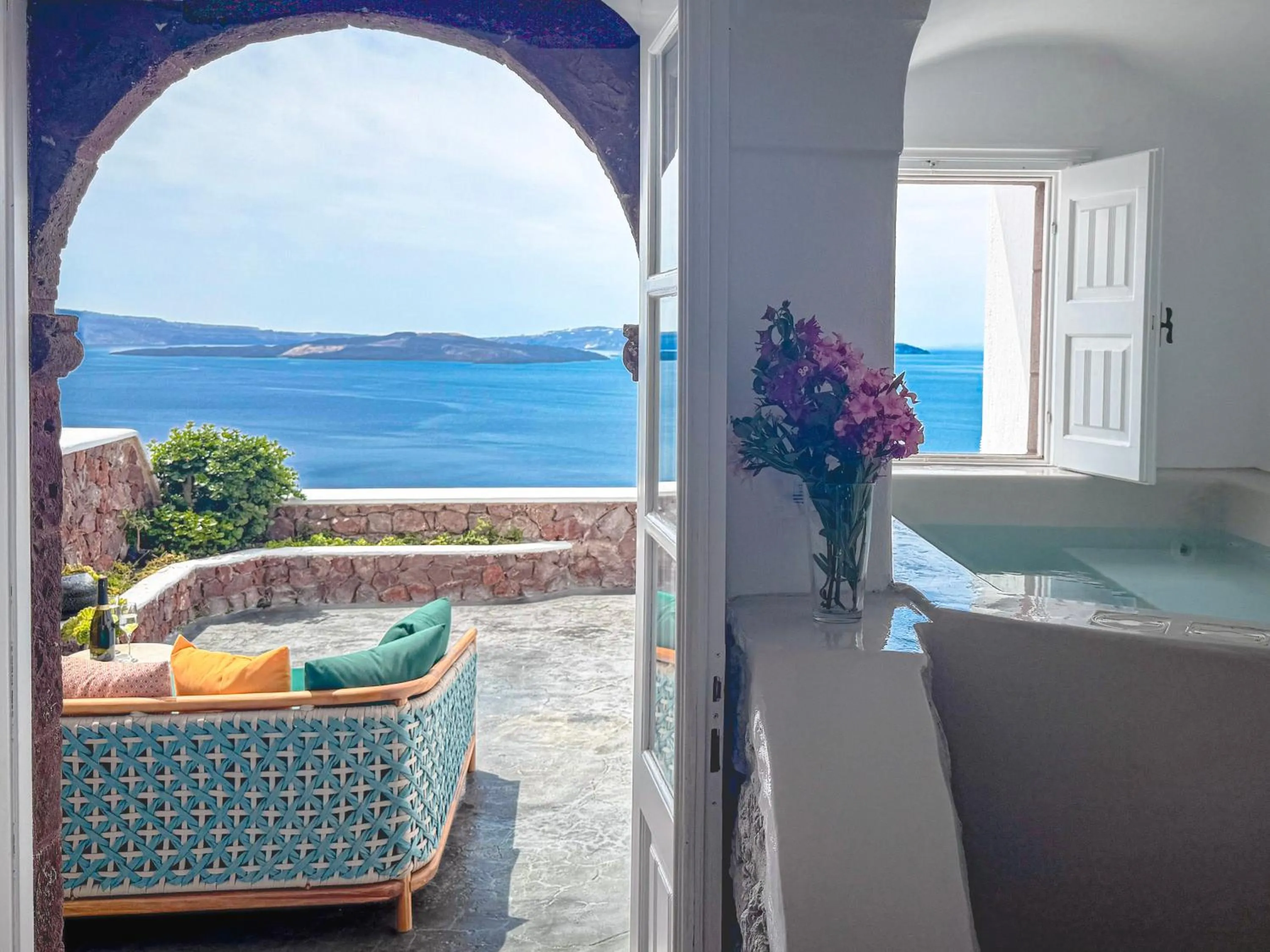 View (from property/room) in White Pearl Villas